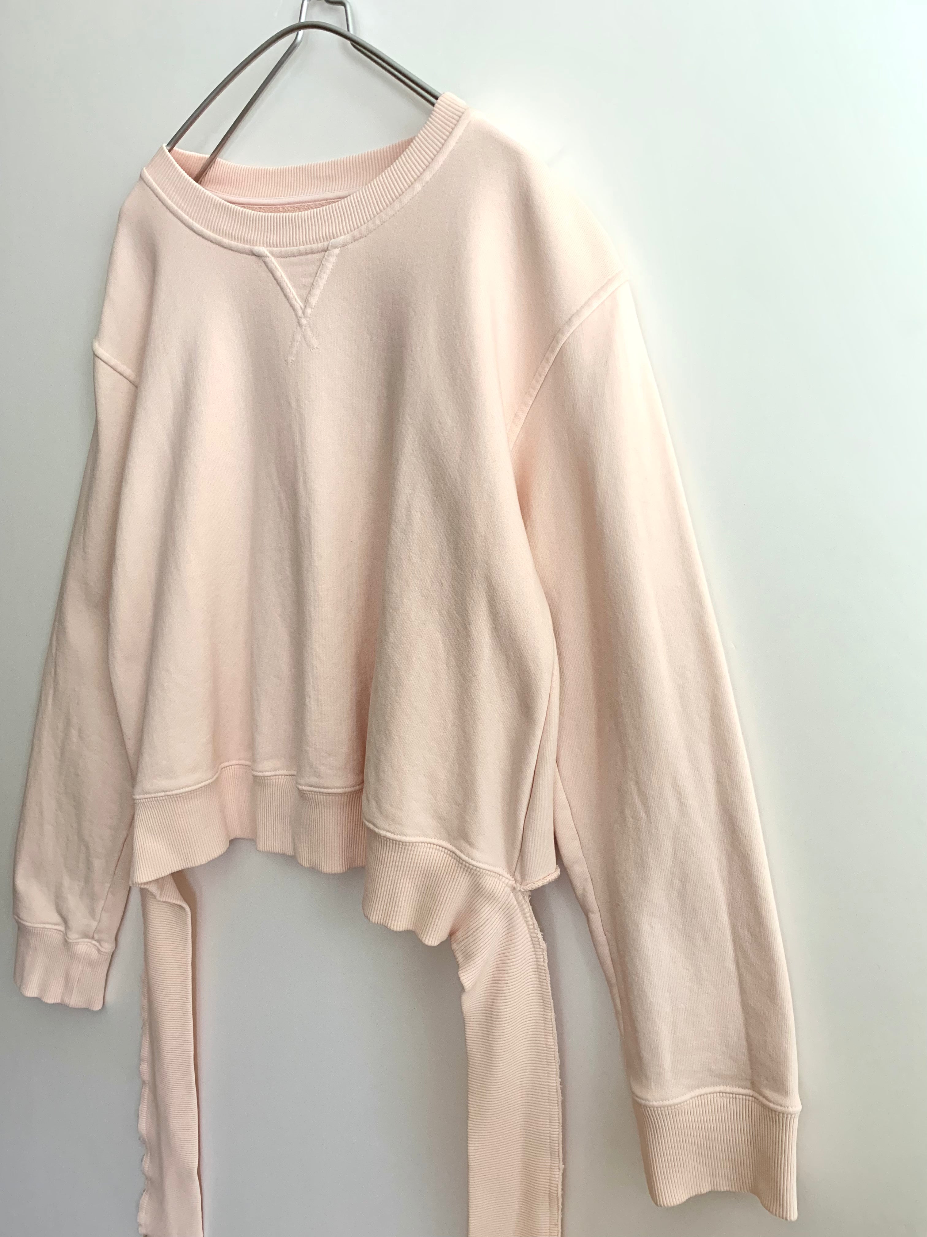 【 MM6 Maison Margiela 】hem Design Sweat