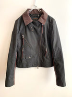 画像をギャラリービューアに読み込む, 【 COACH 】Cotton Leather Riders Jacket
