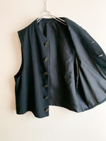 画像をギャラリービューアに読み込む, 【 GIORGIO ARMANI 】 Stand coller Vest

