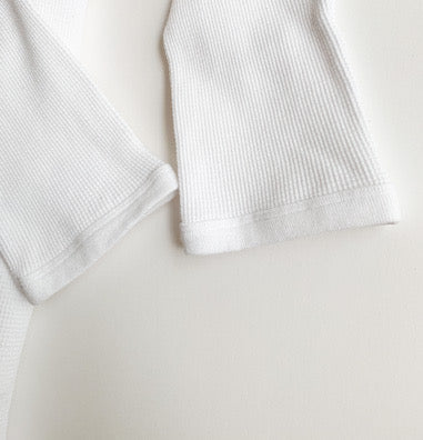 【 Juha 】Waffle cut sew