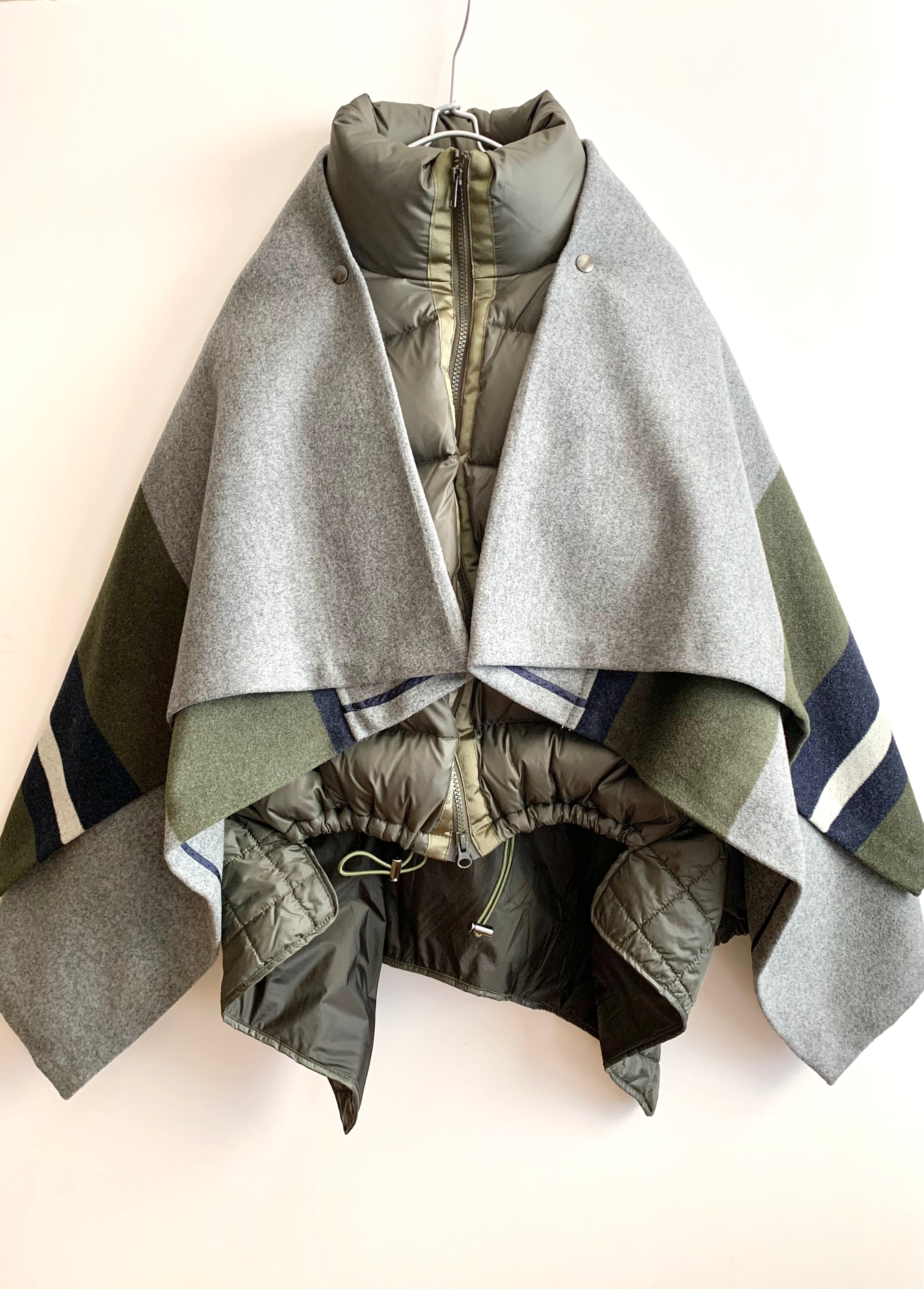 【 Muller of yoshio kubo 】Cape Down Jacket