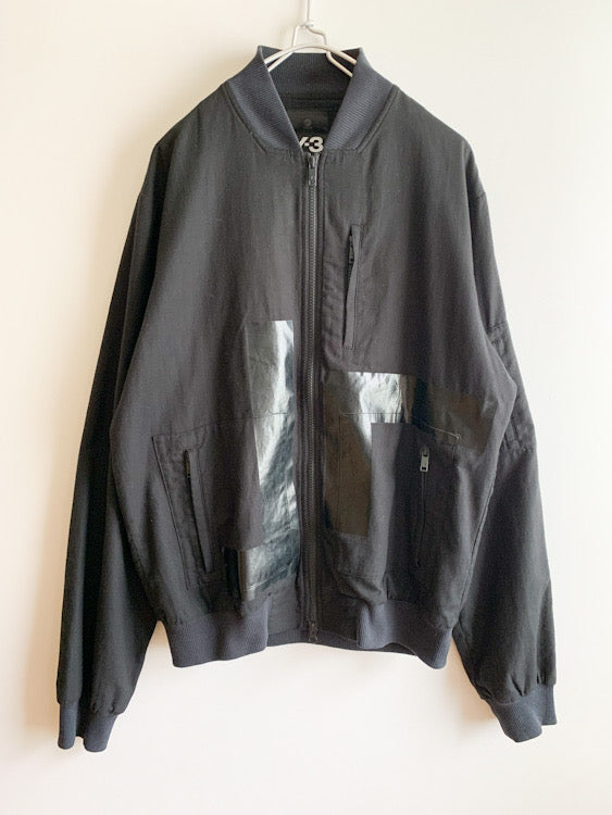 【 Y-3 yohji  yamamoto 】Tape Design MA-1 Jacket