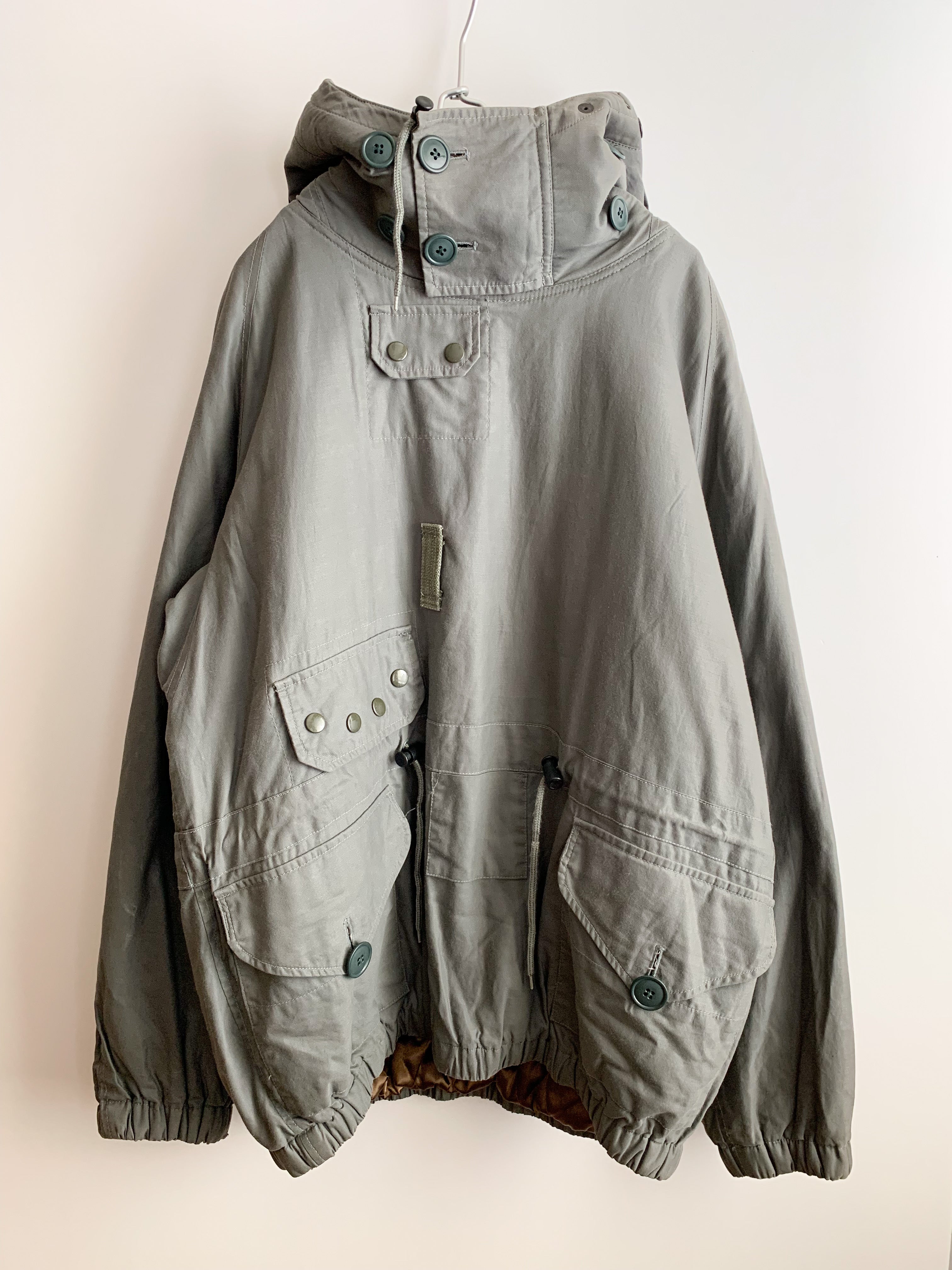 【 Sustem-u 】 Military Anorak Hoodie