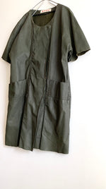 画像をギャラリービューアに読み込む, 【 MARNI 】 Short Sleeve Leather coat
