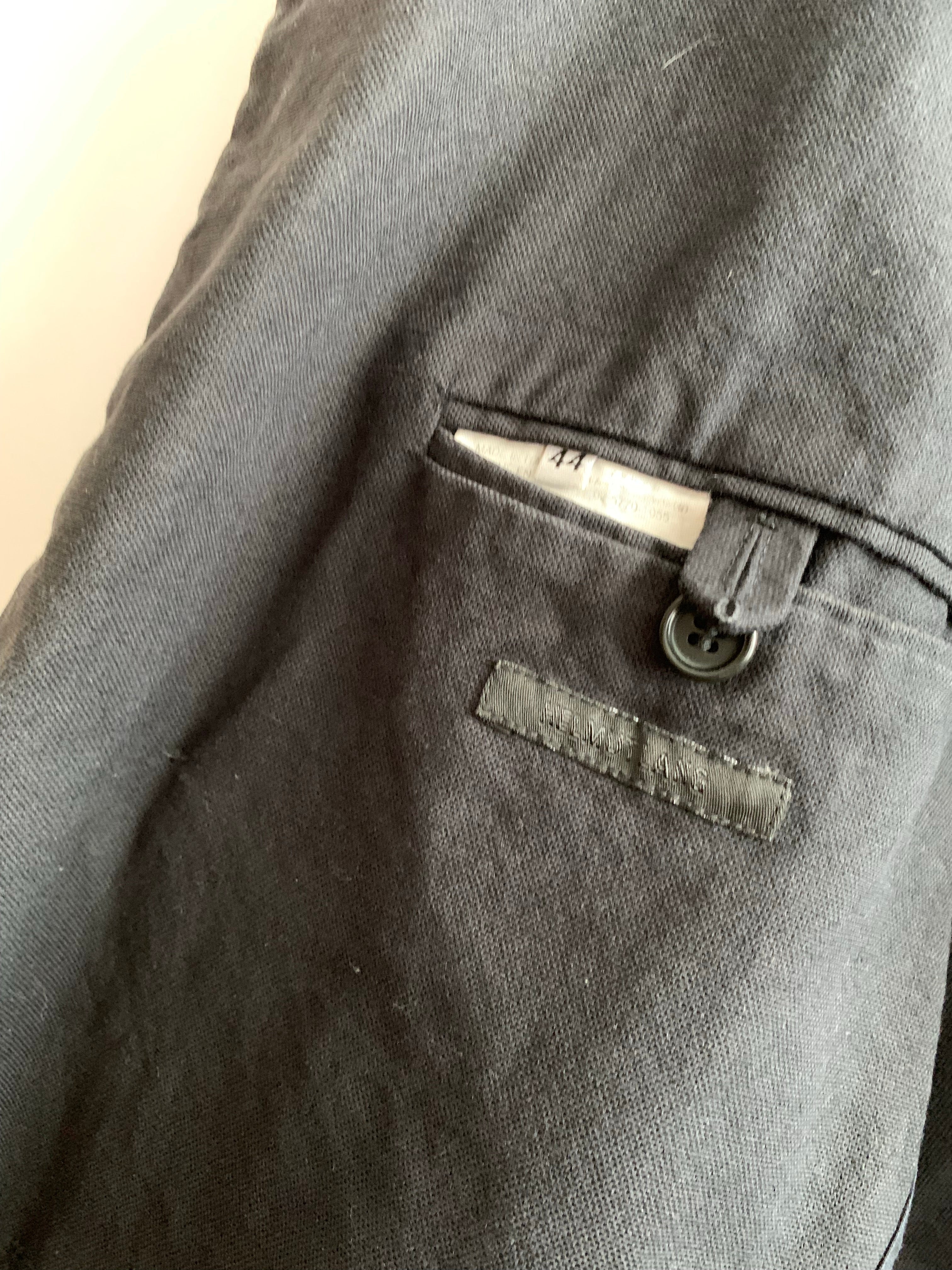 【 HELMUT LANG 】 BLACK LONG COAT