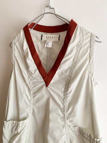 【 2011ss MARNI × Comme des Garçons 】V neck one pieces