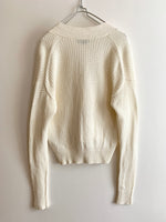 画像をギャラリービューアに読み込む, 【 Re/done 】Over Size cropped 90s Cardigan
