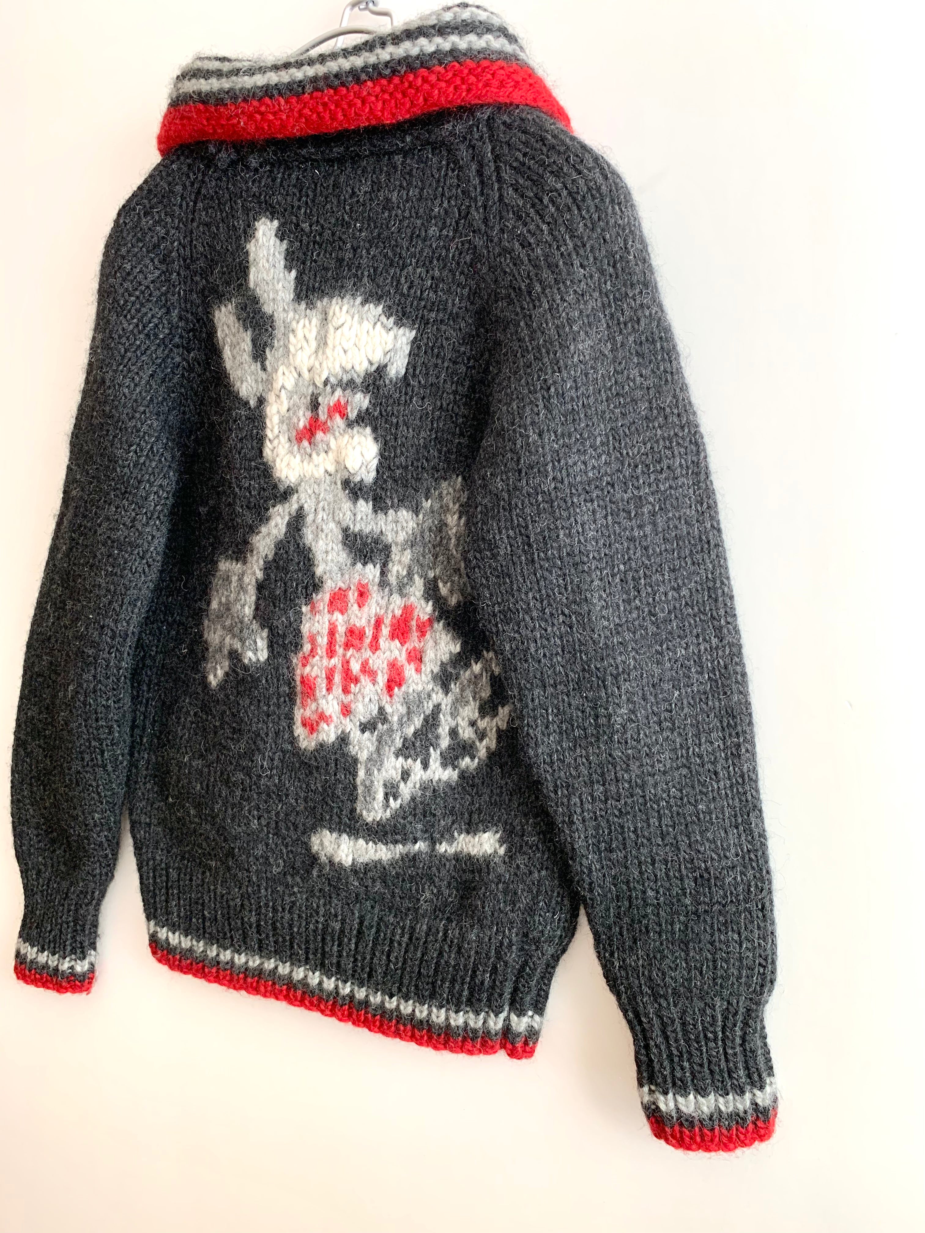 【 90s HYSTERICS GLAUMOR 】Cowichan Knit