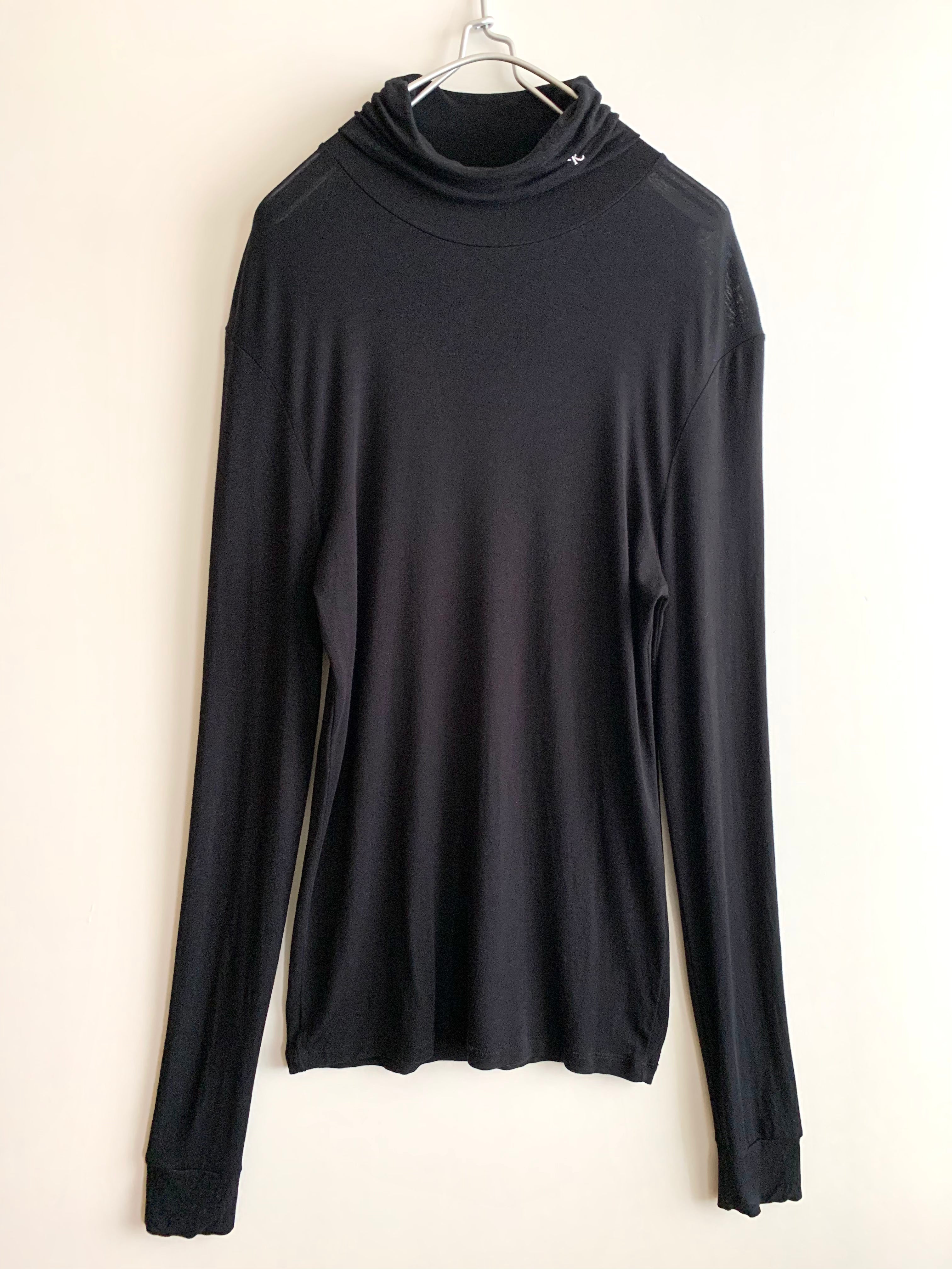 【 07-08 RAF SIMONS 】Turtleneck Cut sew