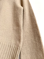 画像をギャラリービューアに読み込む, 【 JIL SANDER NAVY 】Elbow patch Knit
