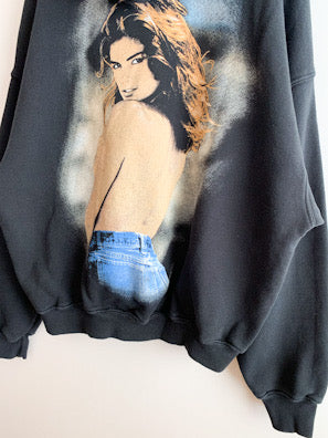 【 Re done 】 Cindy Print Sweat Foodie