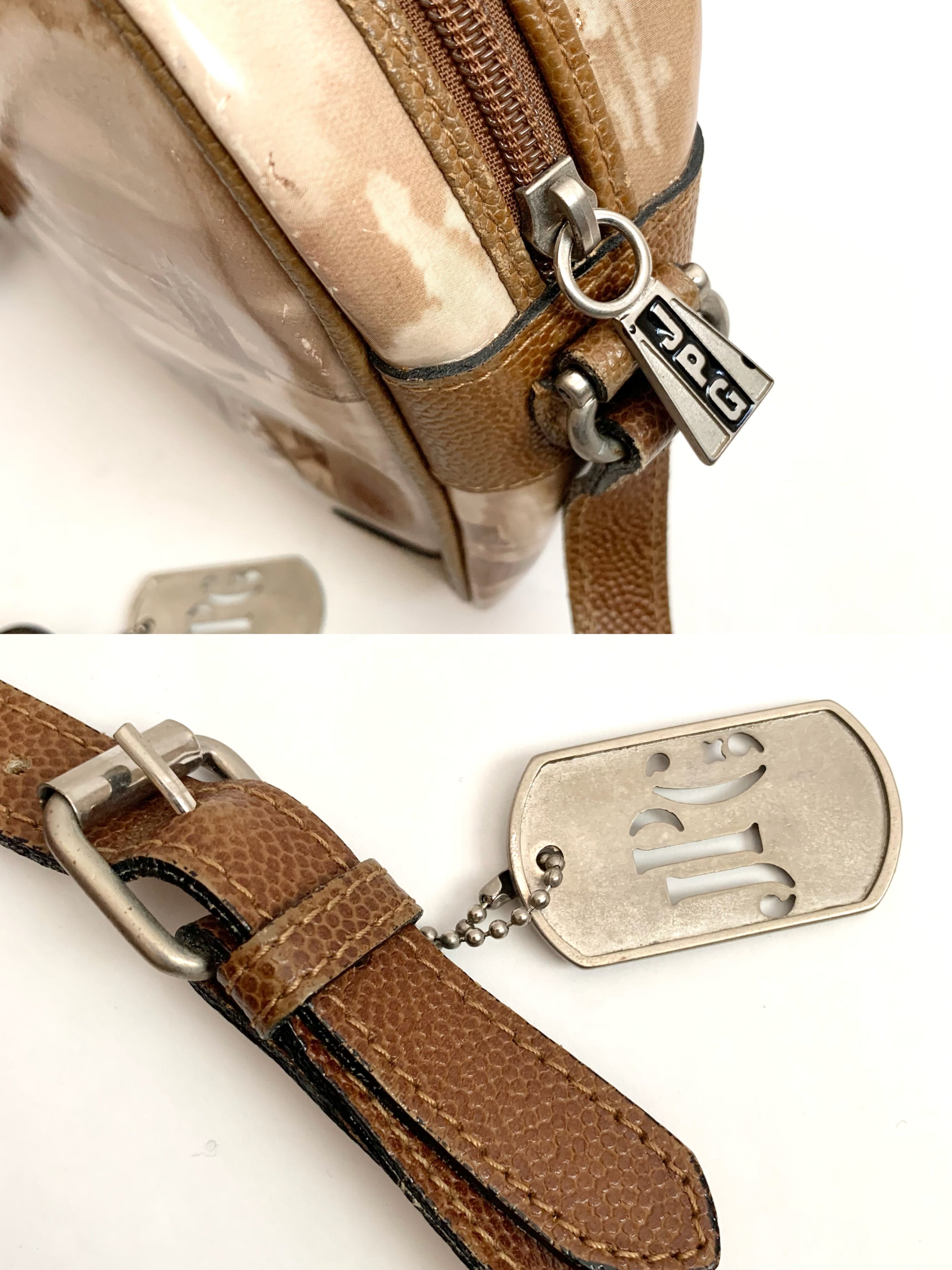 【 Jean Paul Gaultier 】Print Shoulder Bag