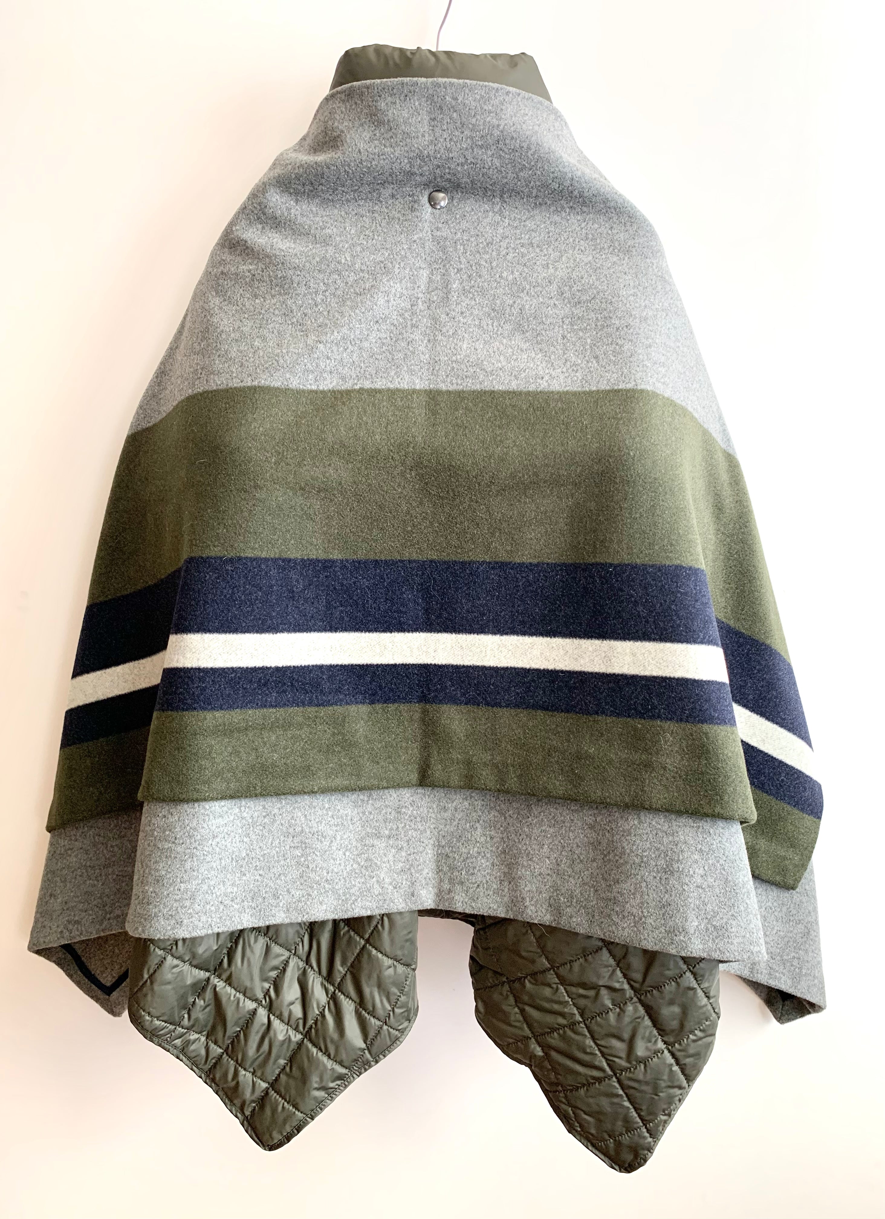 【 Muller of yoshio kubo 】Cape Down Jacket