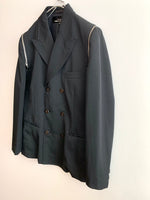 画像をギャラリービューアに読み込む, 【 90s tricot COMME des GARÇONS 】2way Double Design Tailord Jacket
