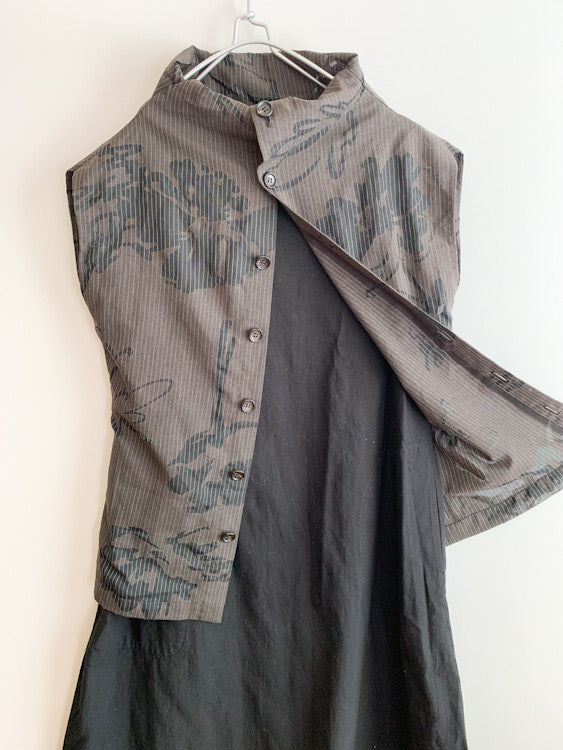 【 90s tricot COMME des GARCONS 】Layered No sleeve One Piece