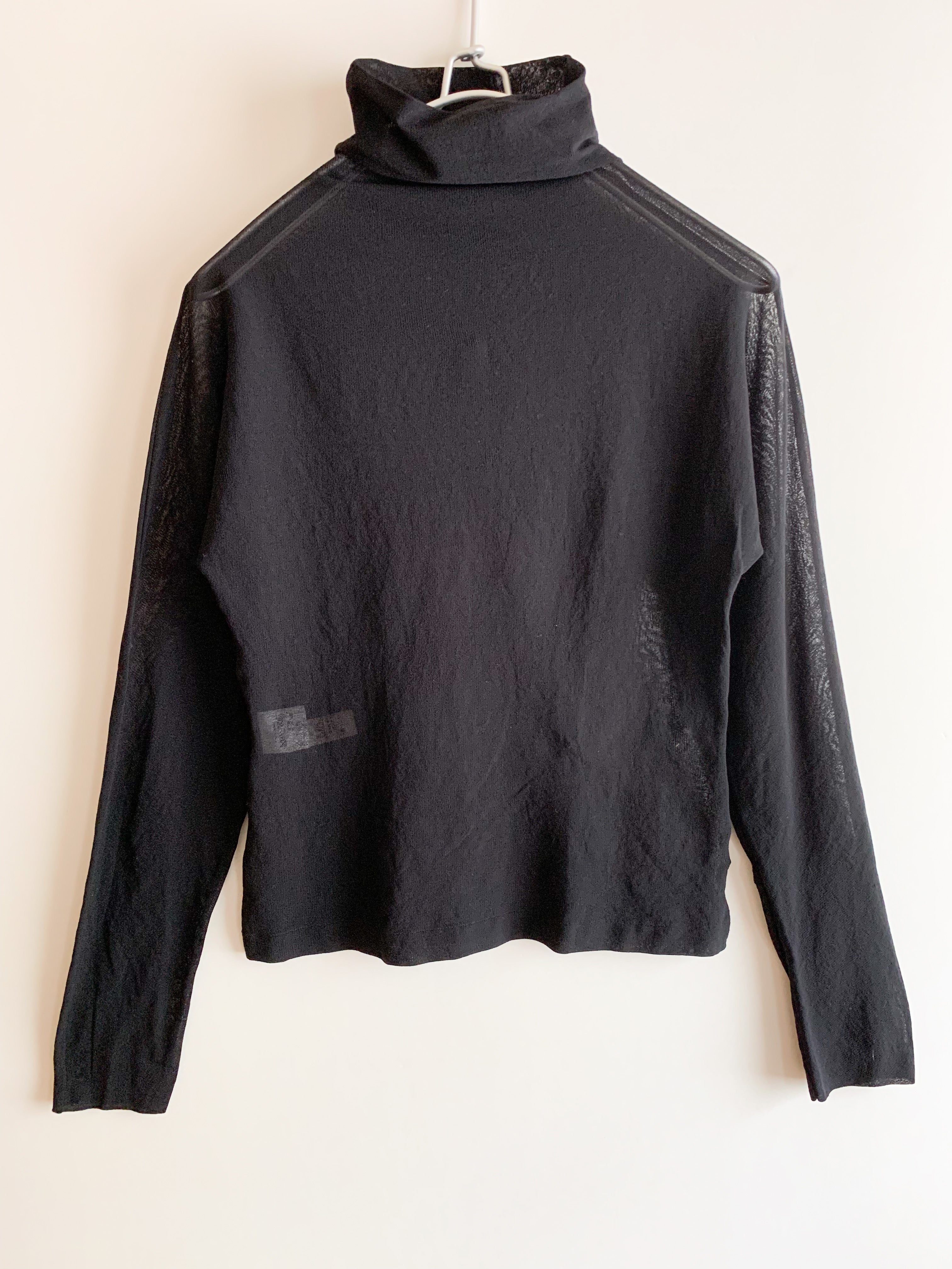 【 JIL SANDER 】See through cut sew