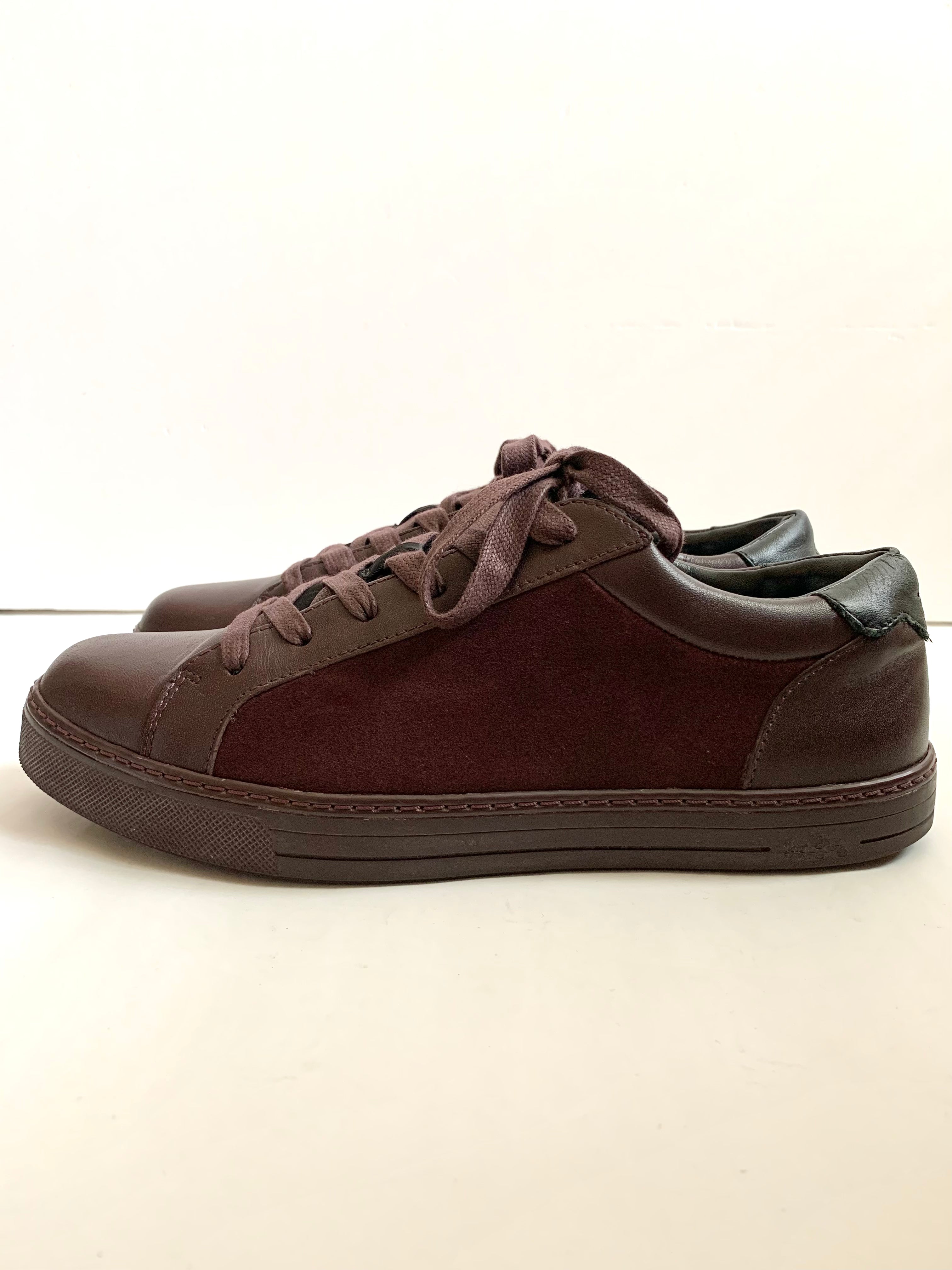 【 COACH 】Leather Sneaker
