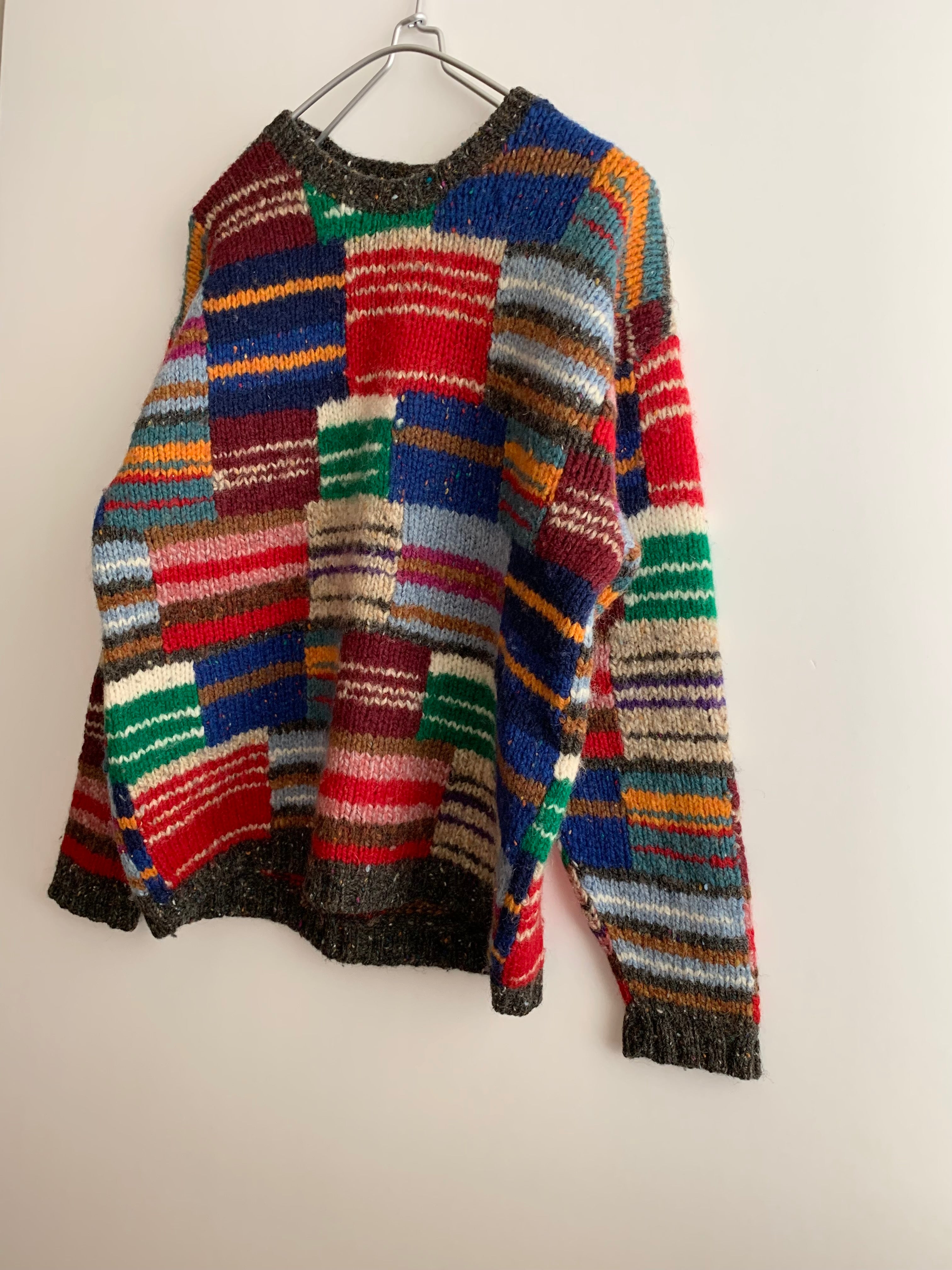 【 J.CREW 】Pachwaok Knit