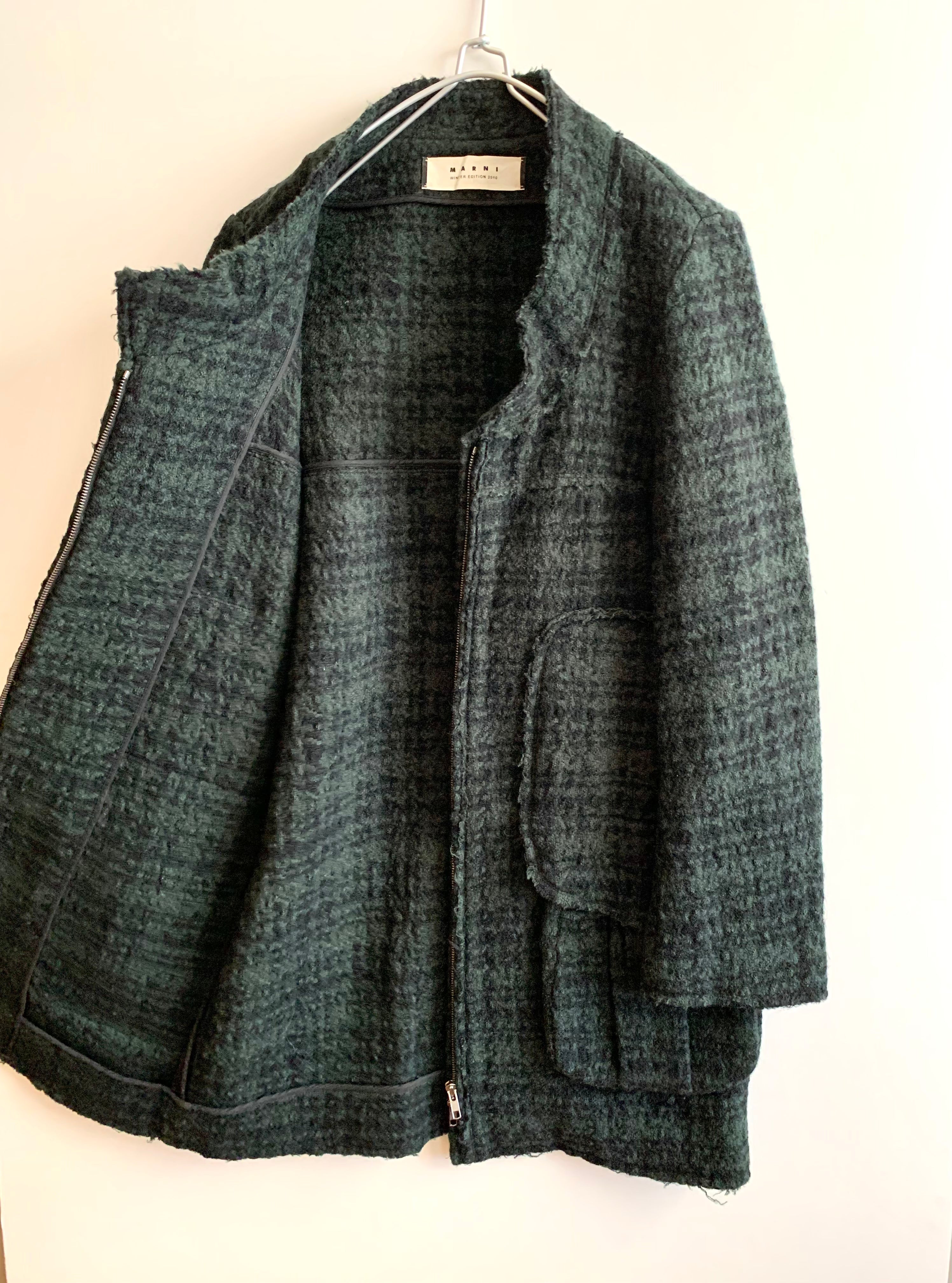 【 MARNI 】Tweed Coat