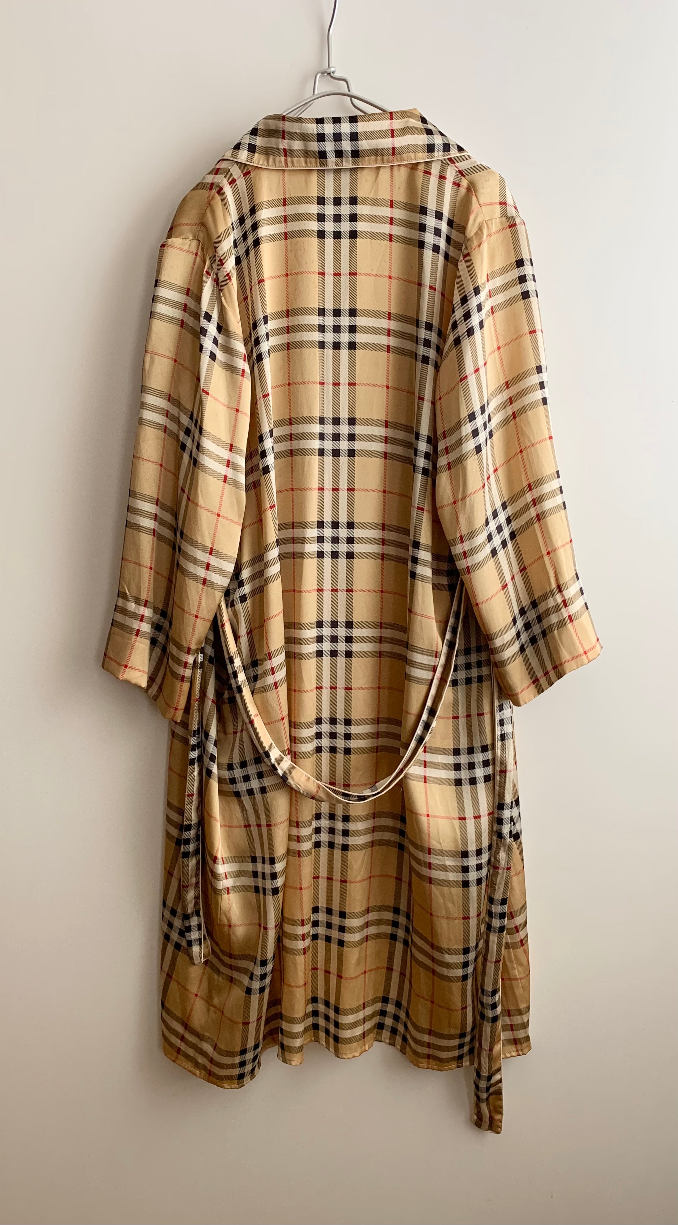 【 Burberry's 】NOVA CHECK GOWN COAT