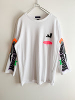 画像をギャラリービューアに読み込む, 【 UNDER COVER 】 2001SS INTERLOCKING PANELS Long Sleeve T-shirts
