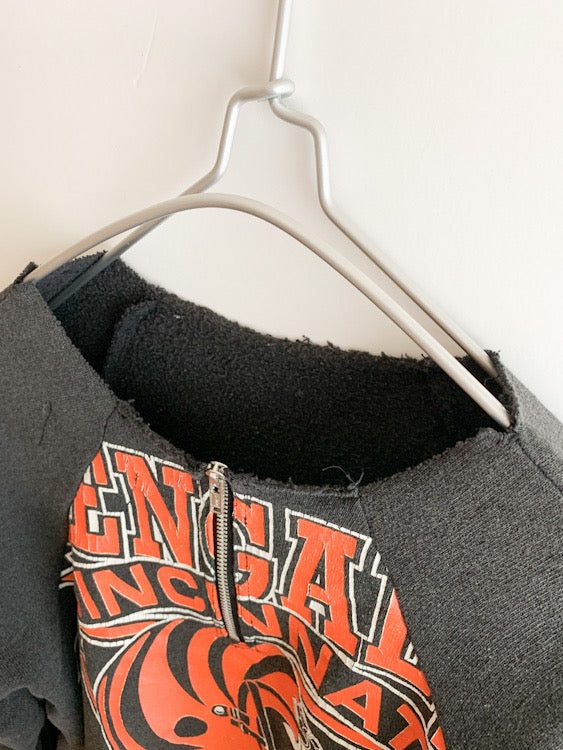 【 77Circa 】College Print Remake Design Sweat