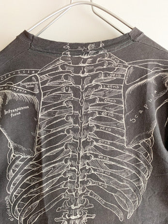 【 Vintage Leslie Arwin 】 Skeleton T-shirts