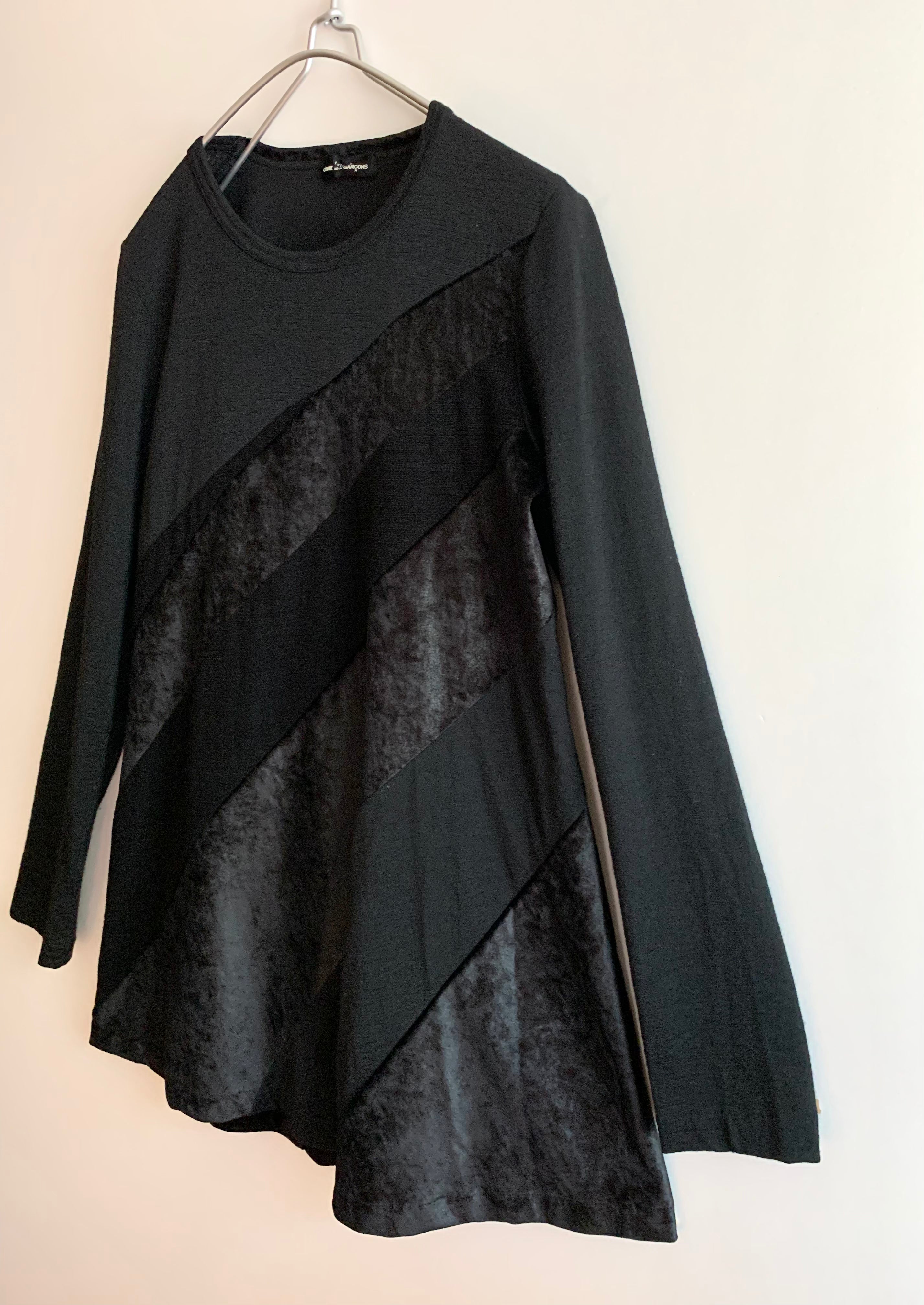 【 90s tricot COMME des GARÇONS 】Design cut saw