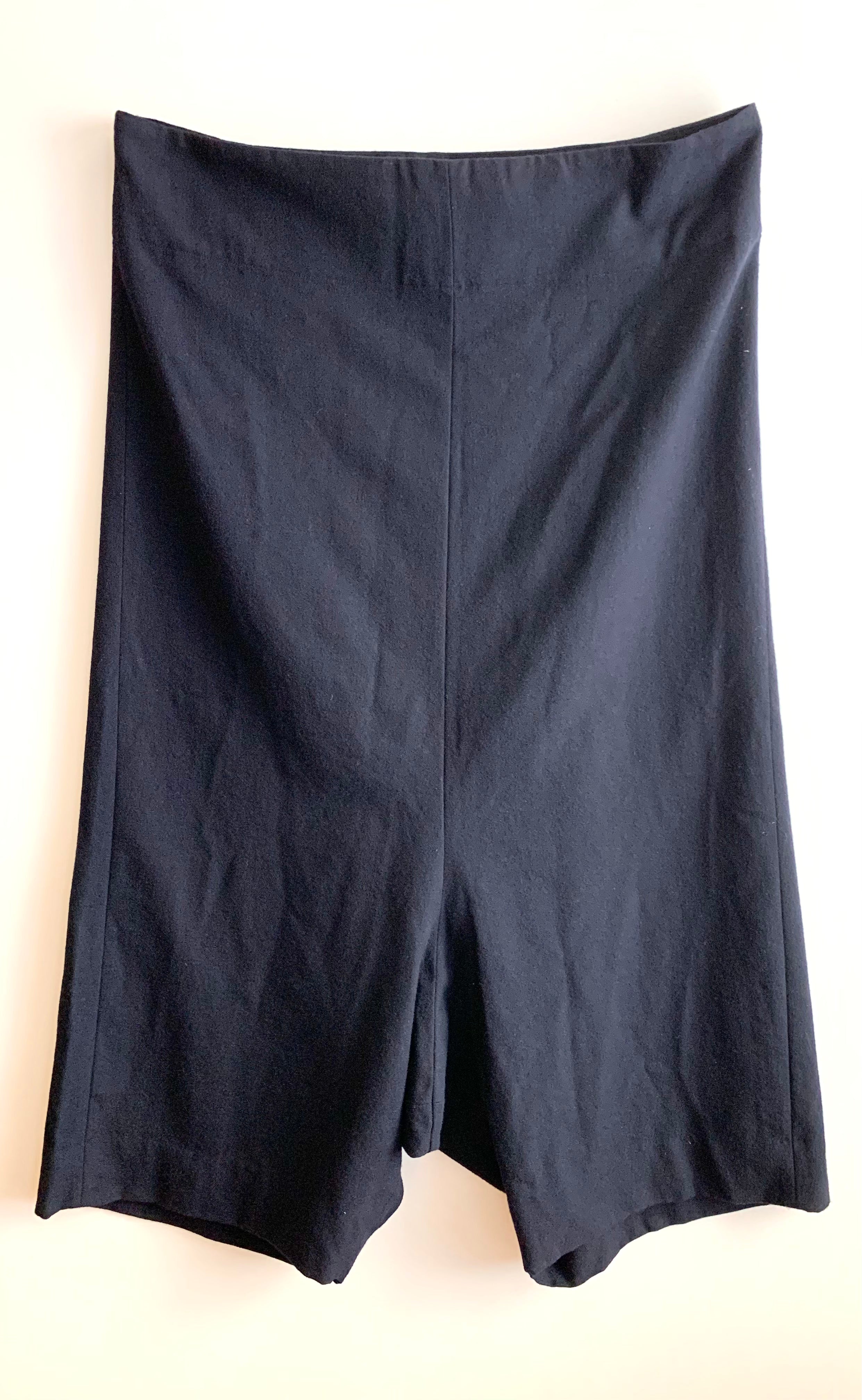 【 90s Comme des Garçons 】Big Hakama Design Wool Pants