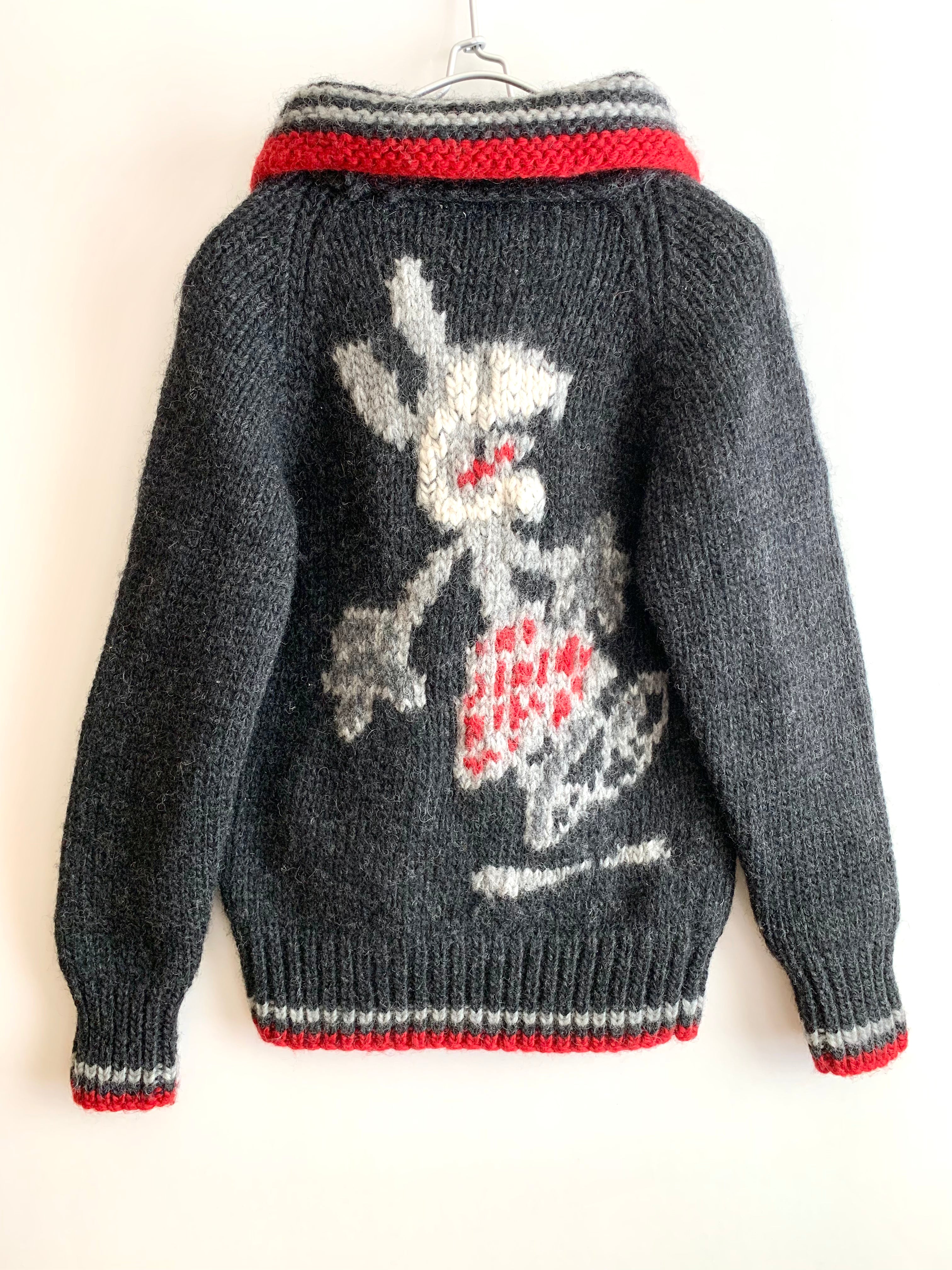 【 90s HYSTERICS GLAUMOR 】Cowichan Knit