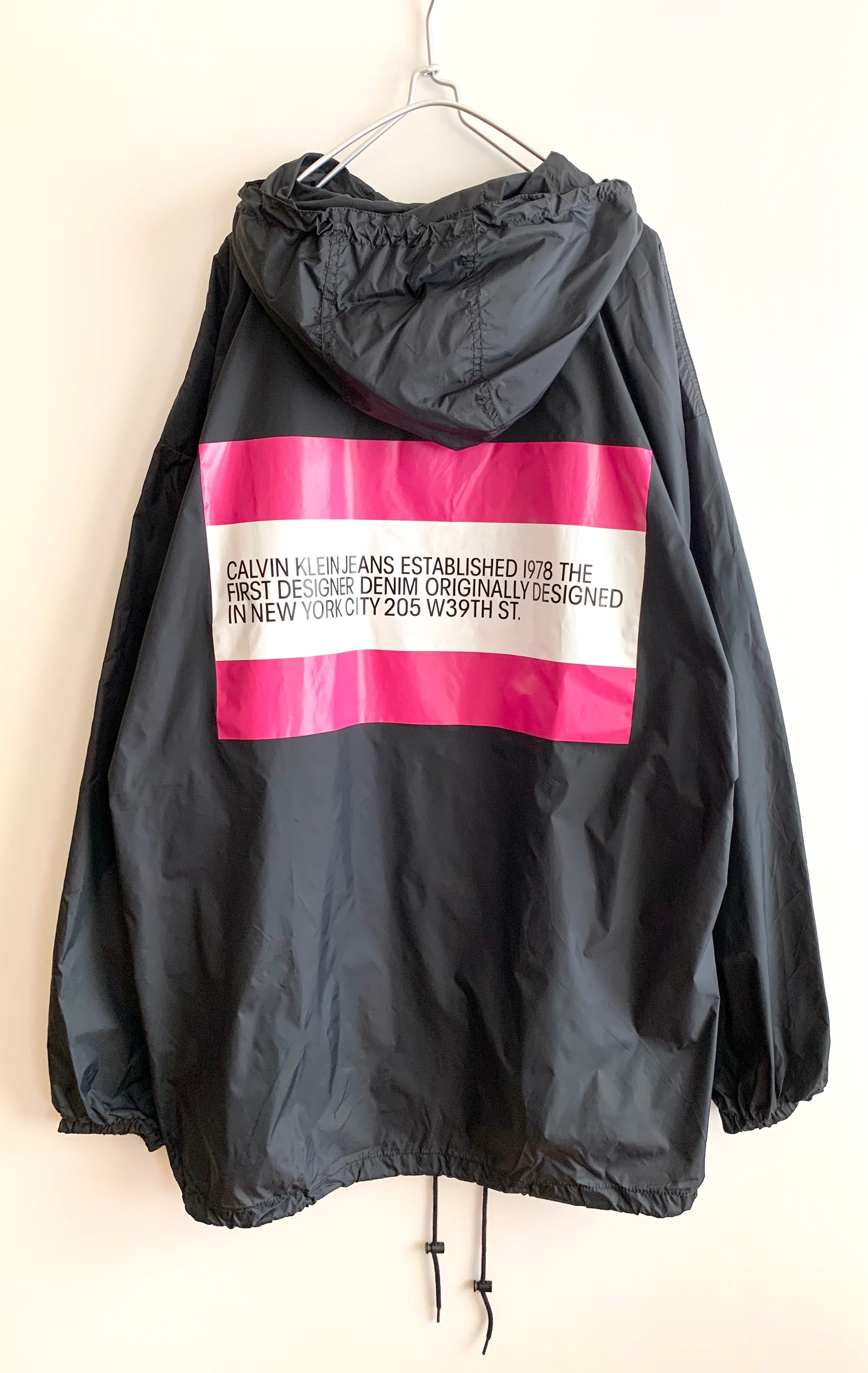 【 CALVIN KLEIN JEANS EST.1978 】Raf Simos Anorak Hoodie