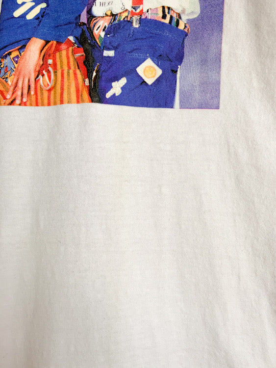 【 CROSS COLOURS 】 "TLC" Print Long Sleeve T-Shirts