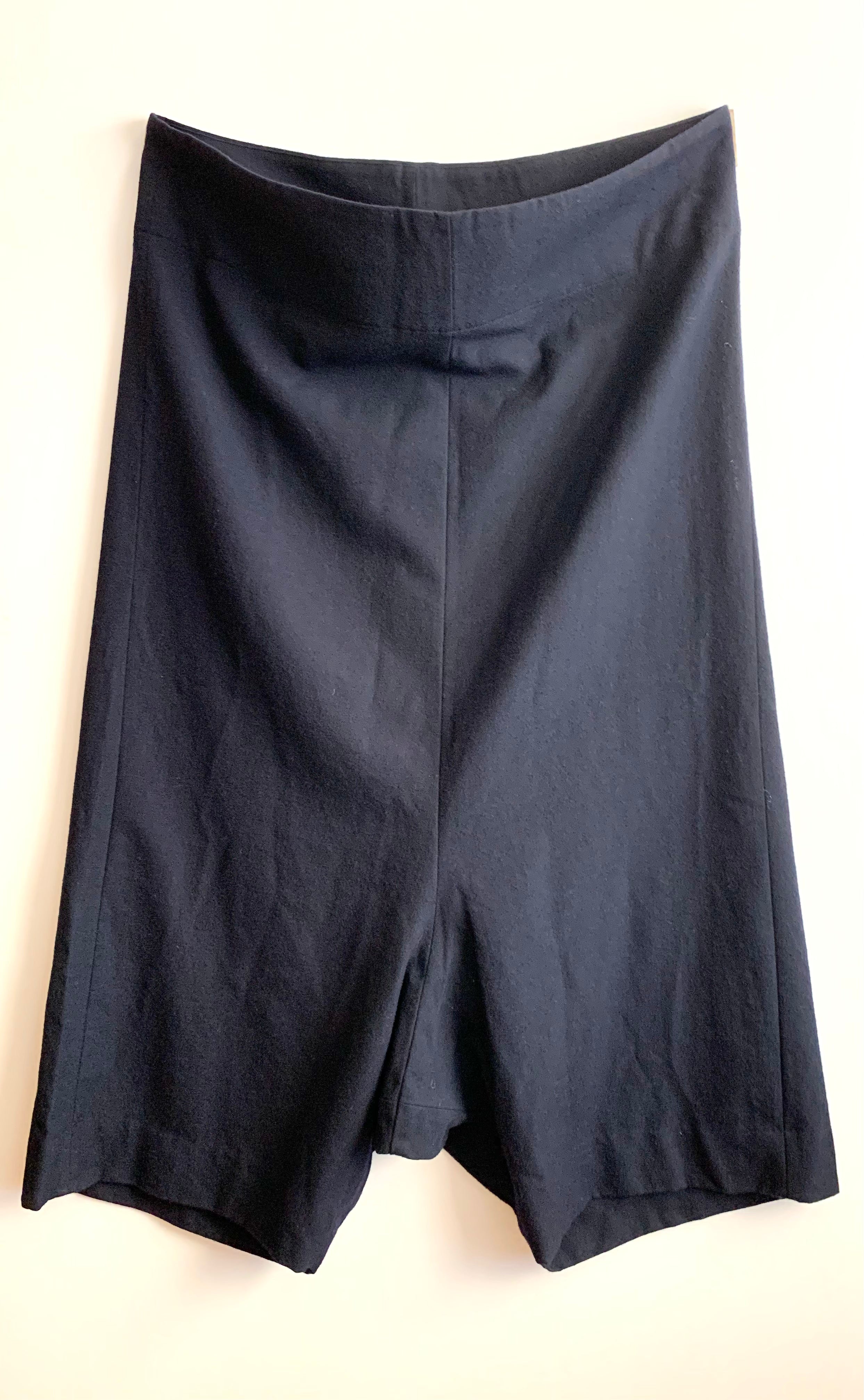 【 90s Comme des Garçons 】Big Hakama Design Wool Pants