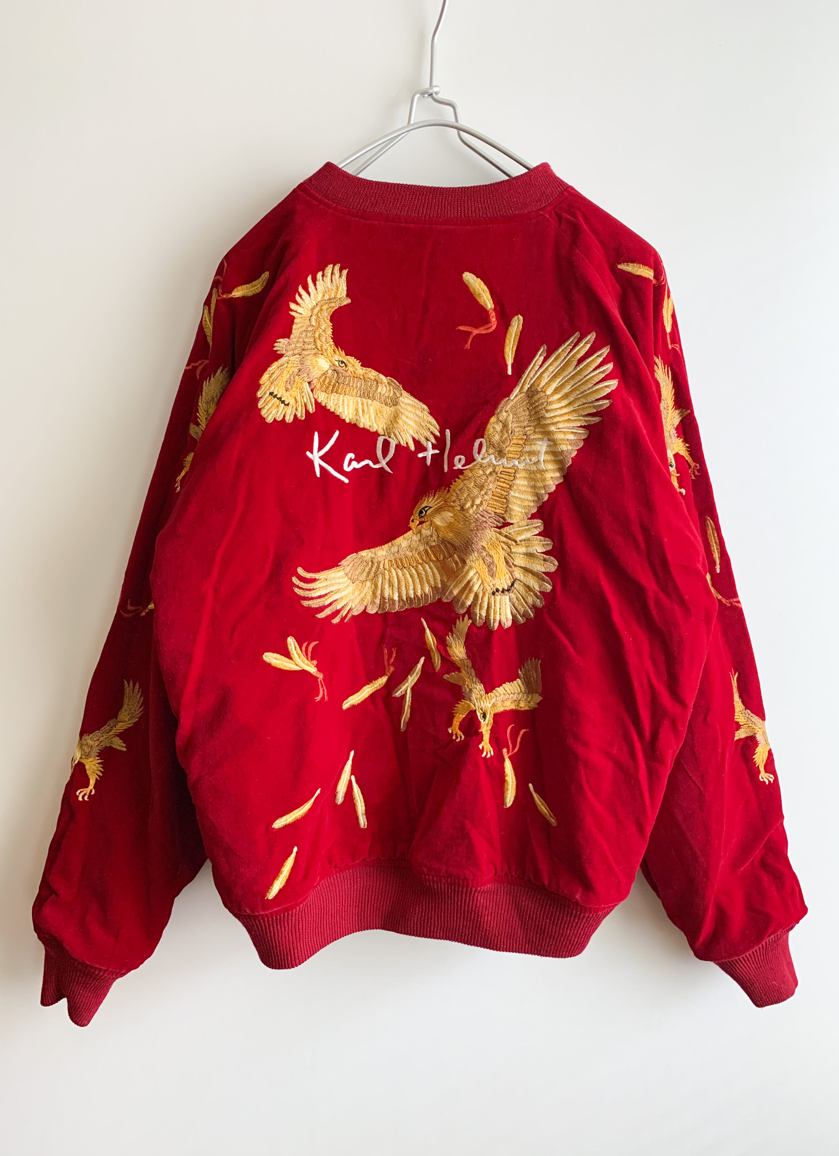 【 Karl Helmut 】 Reversible Souvenir Jacket