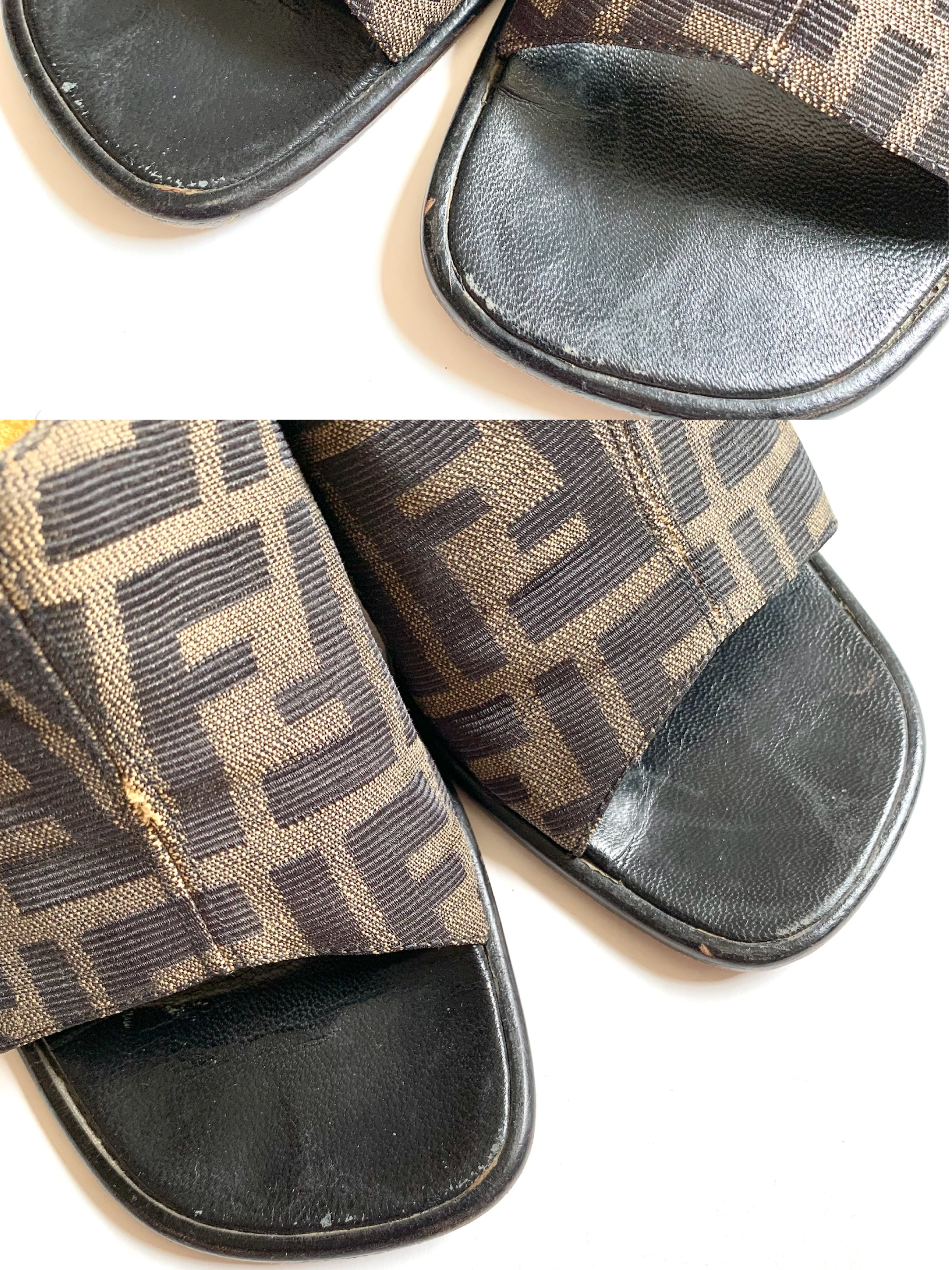 【 FENDI  】 Zucca Design Sandal