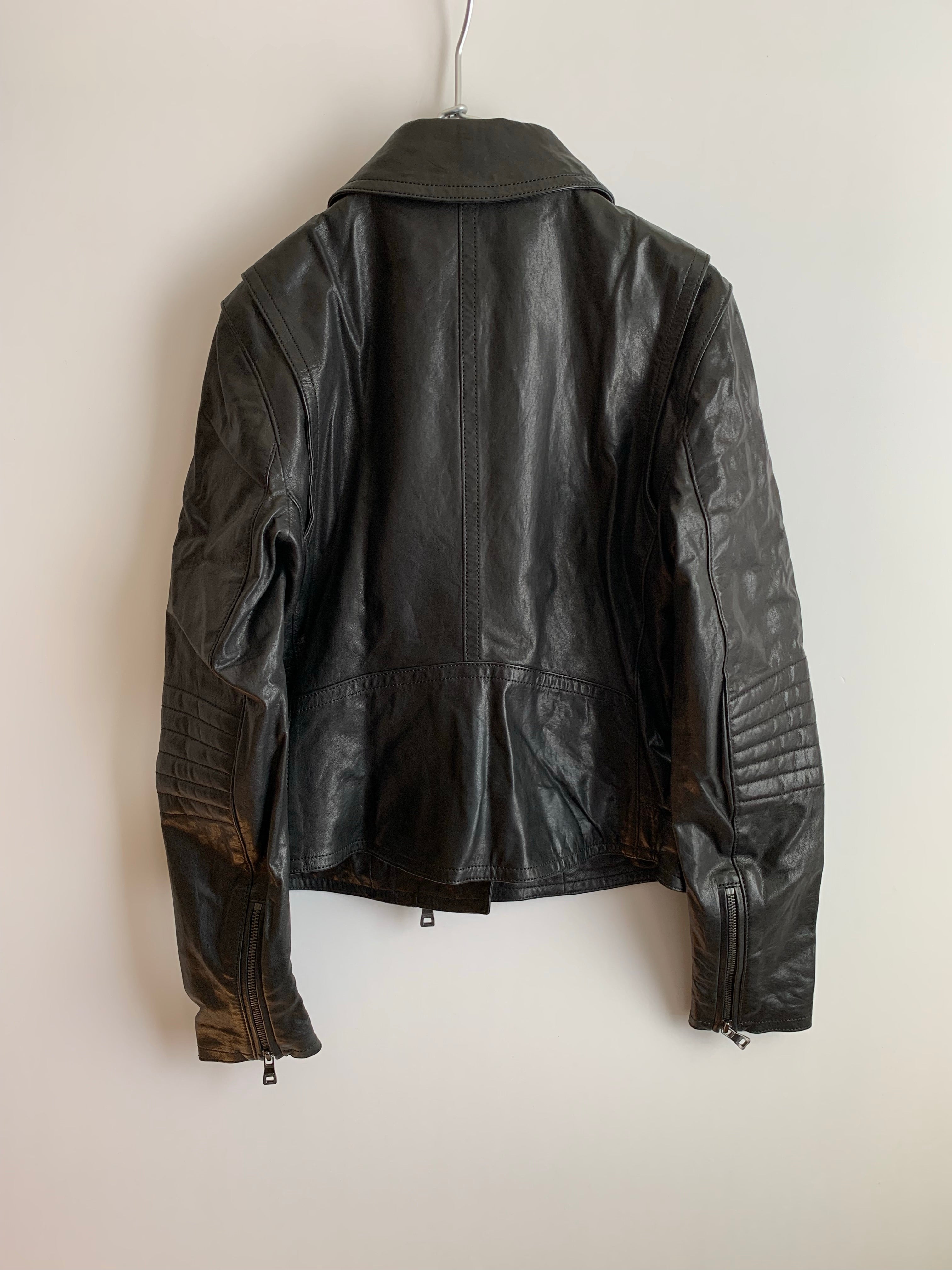 【 COACH 】 LEATHER RIDERS JACKET