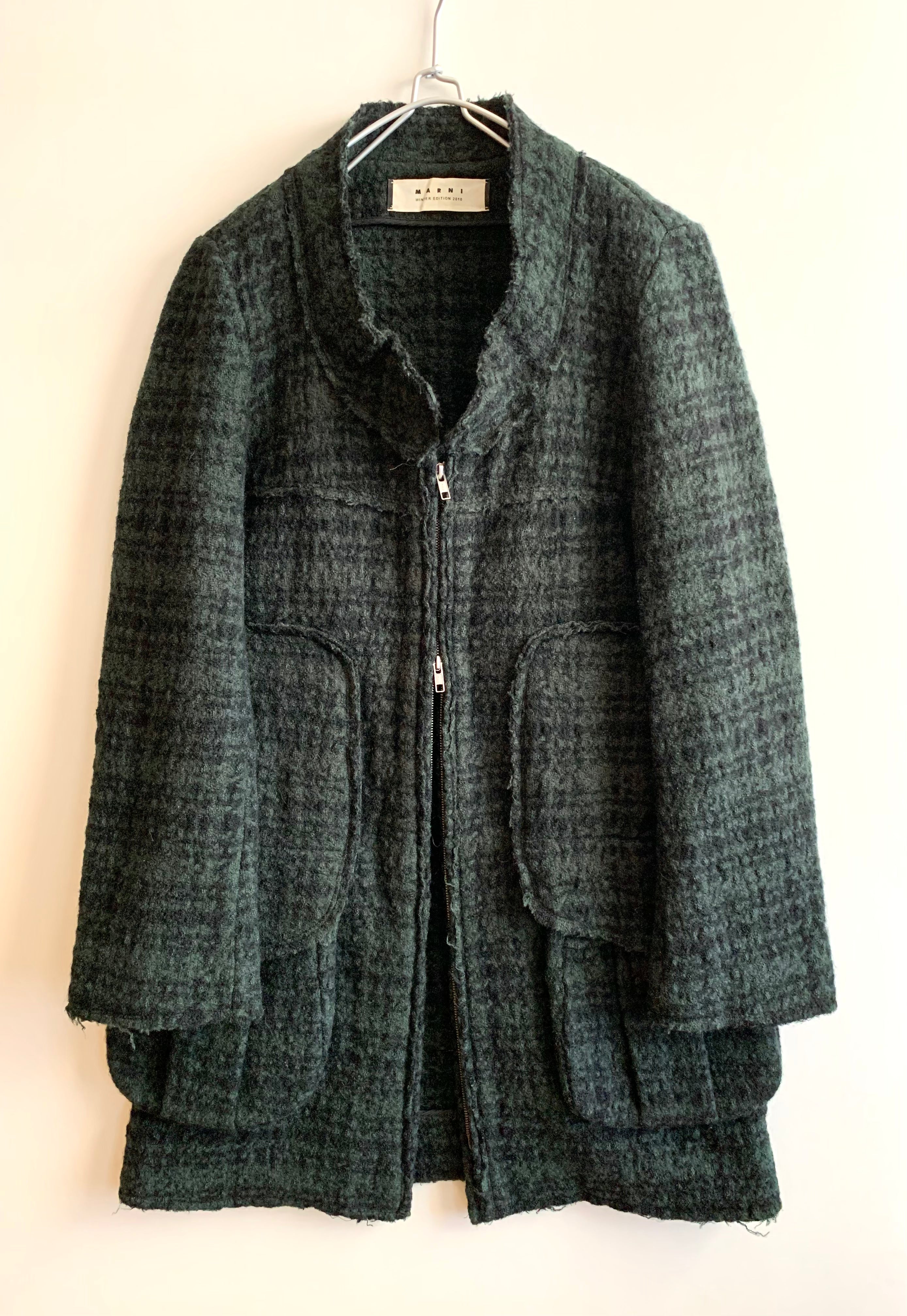 【 MARNI 】Tweed Coat