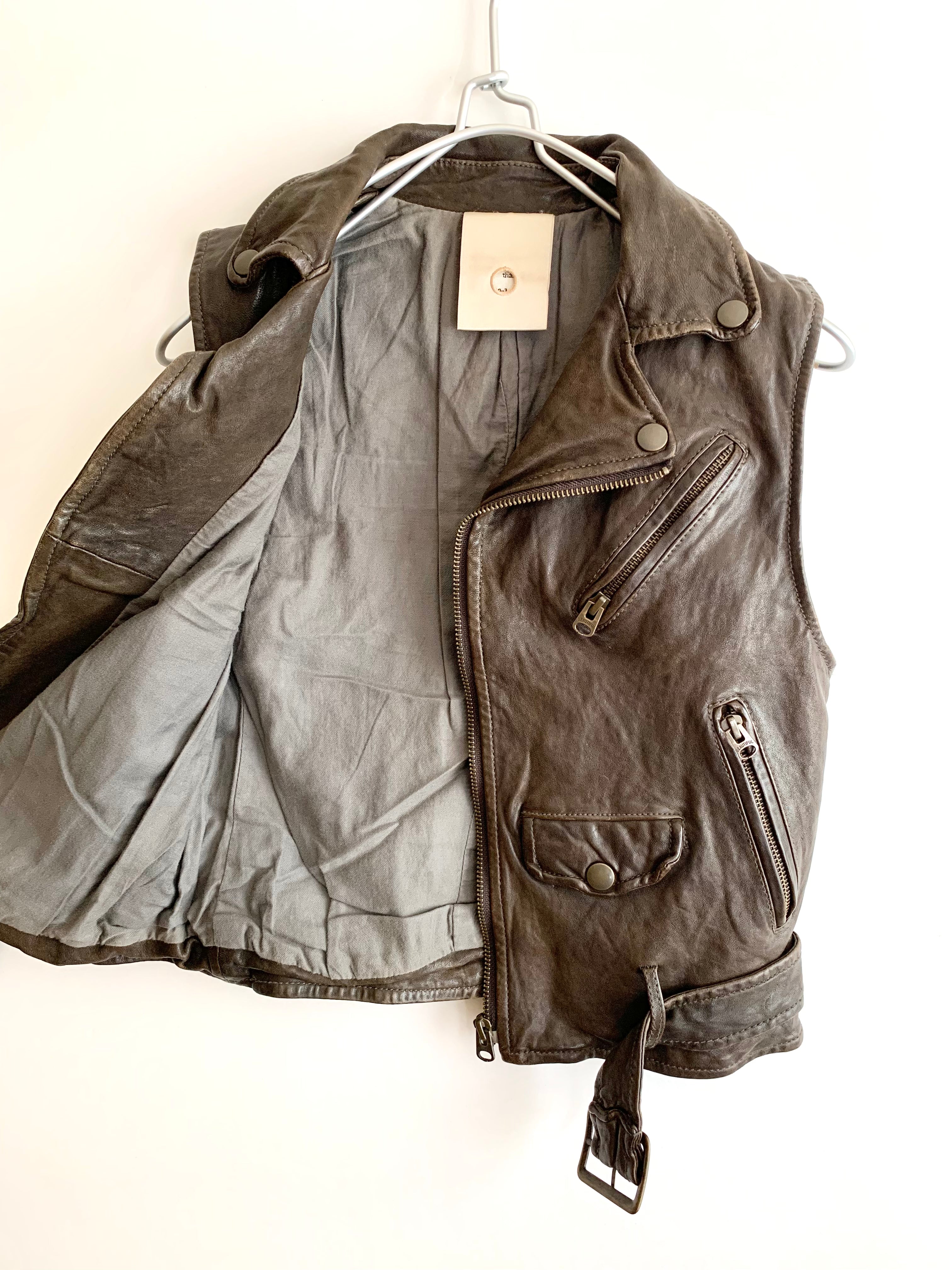 【 beautiful people 】Riders Vest