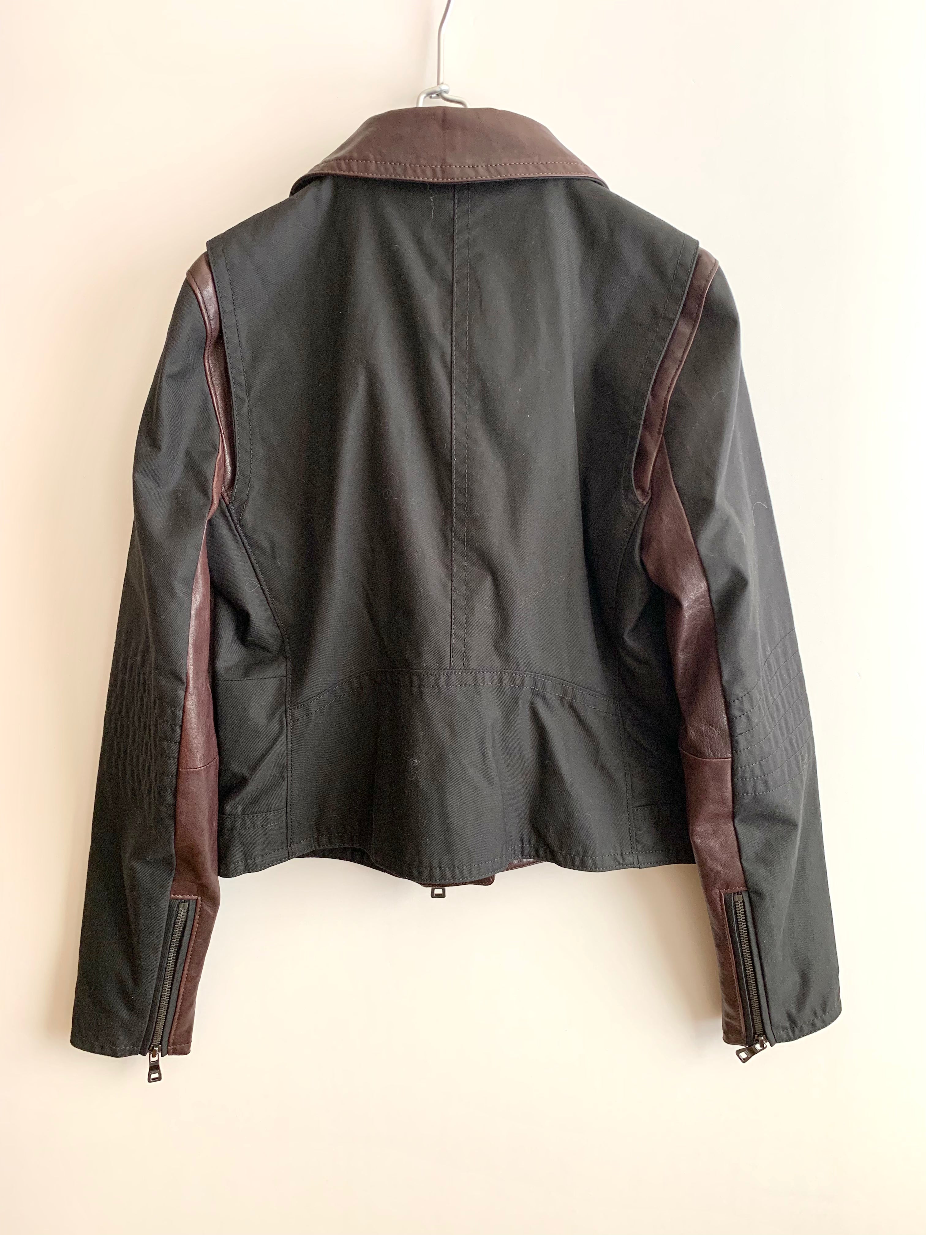 【 COACH 】Cotton Leather Riders Jacket