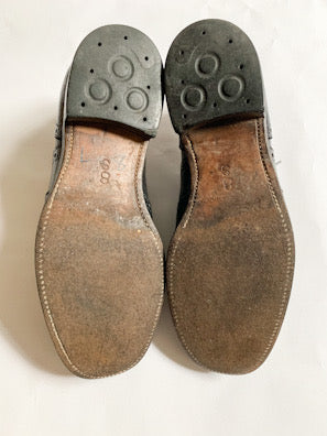 【 80s SANDERS 】British Army Wing chip Shoes