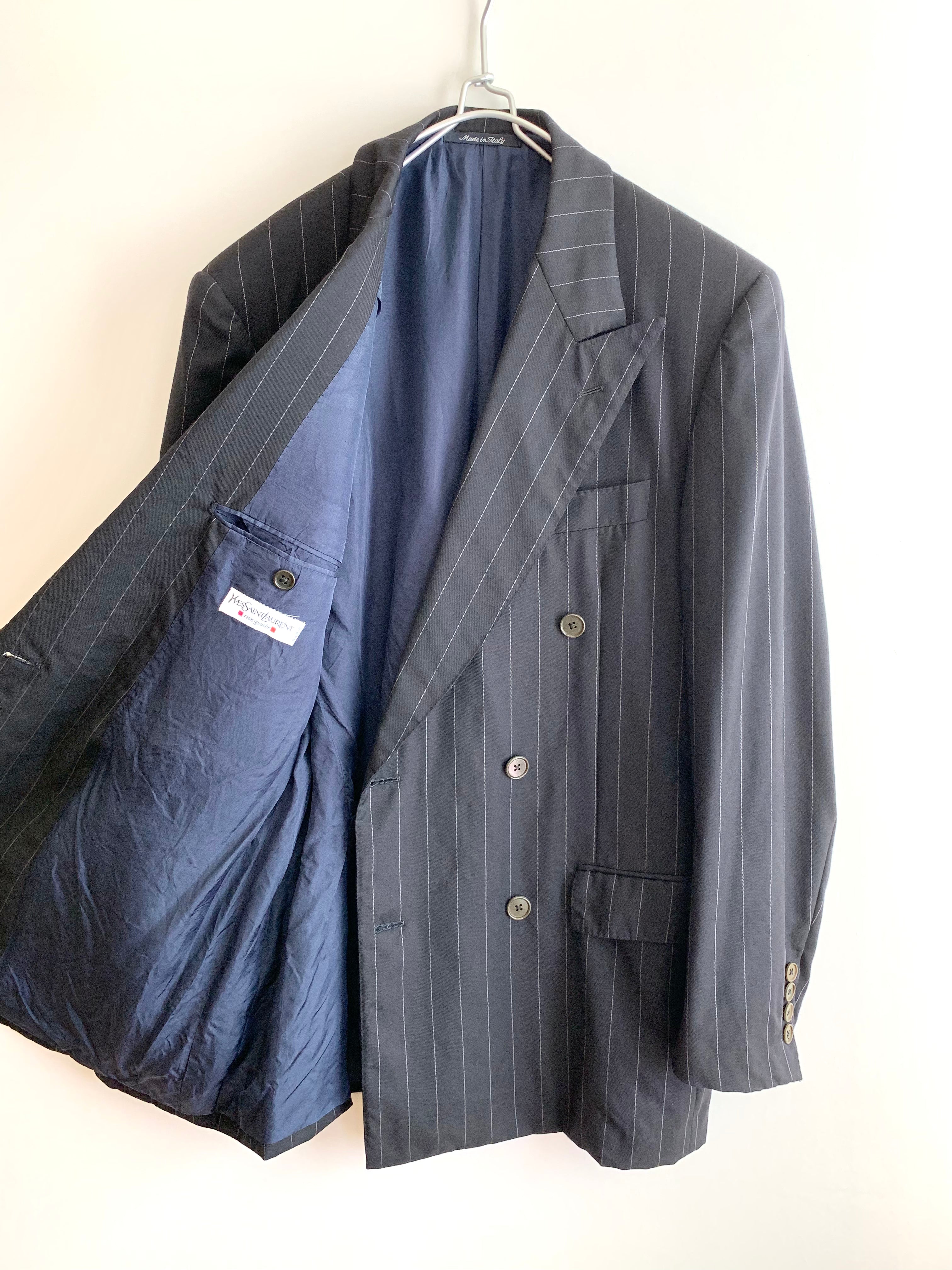 【 Yves Saint Laurent rive gauche 】 Double Tailored Jacket