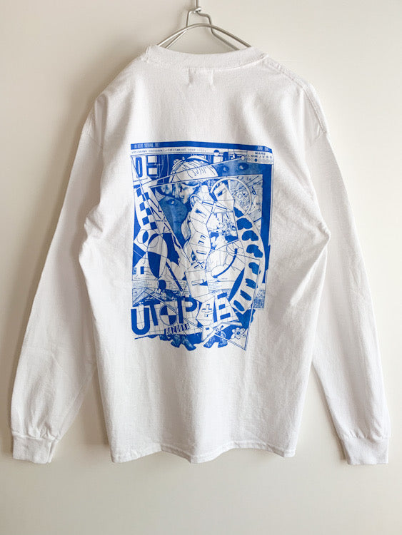 【 LANVIN en Bule × UTOPIE 】 Graphic art Long Sleeve T-shirts