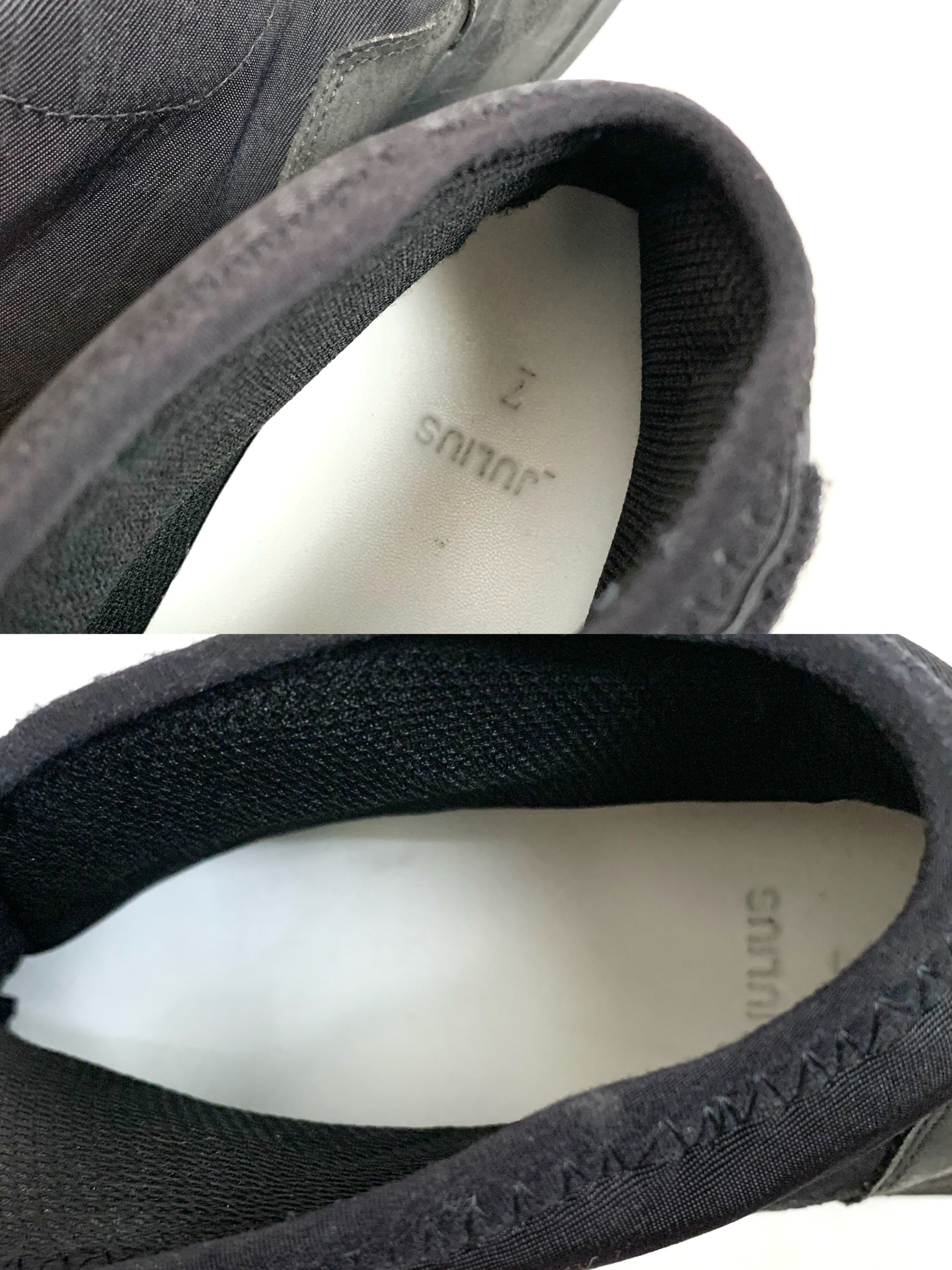 【 JULIUS 】”COVERED CYBER SNEAKER