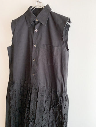 【 90s JUNYA WATANABE COMME des GARÇONS 】No Sleeve Design Long one pieces