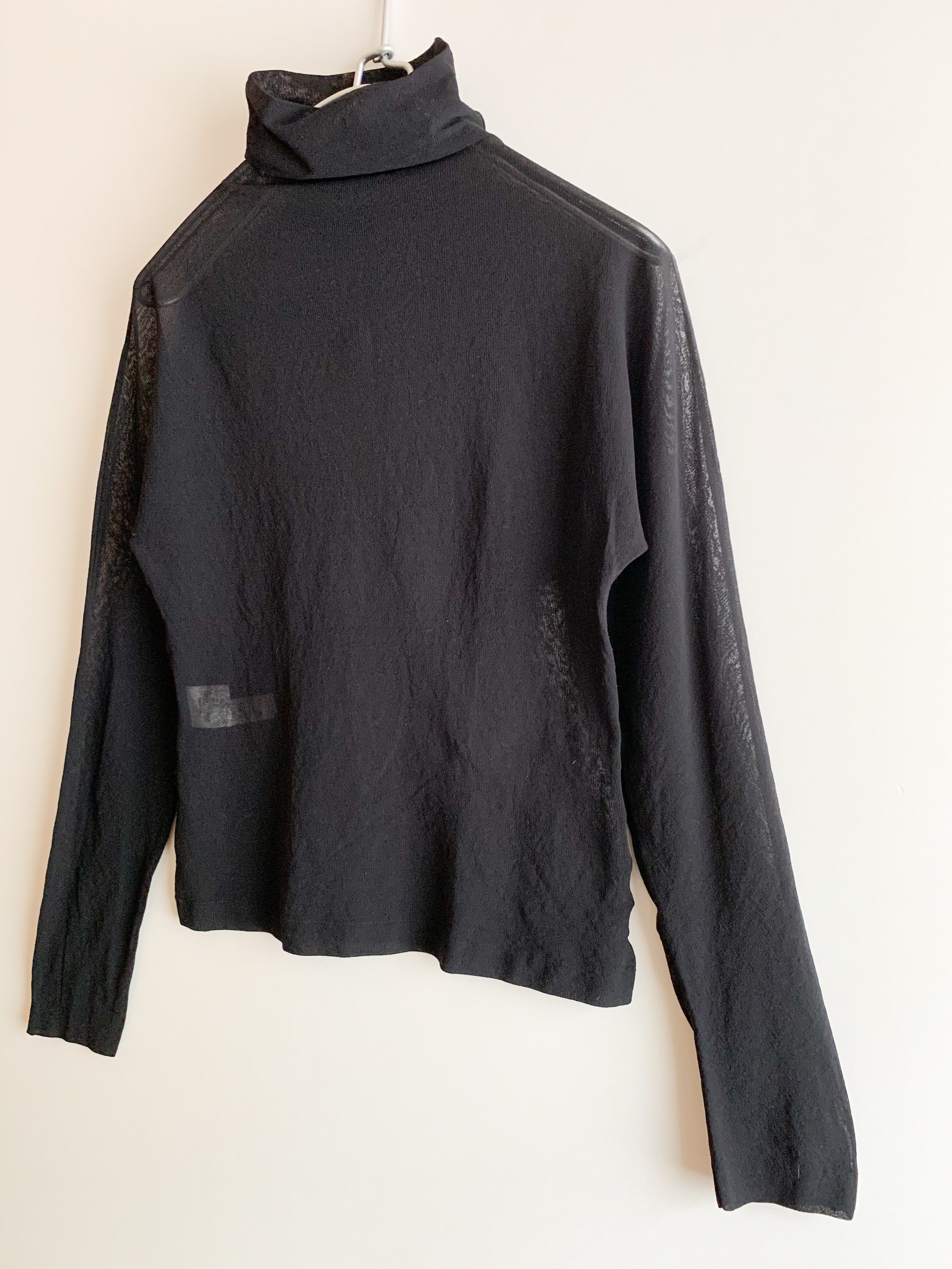 【 JIL SANDER 】See through cut sew