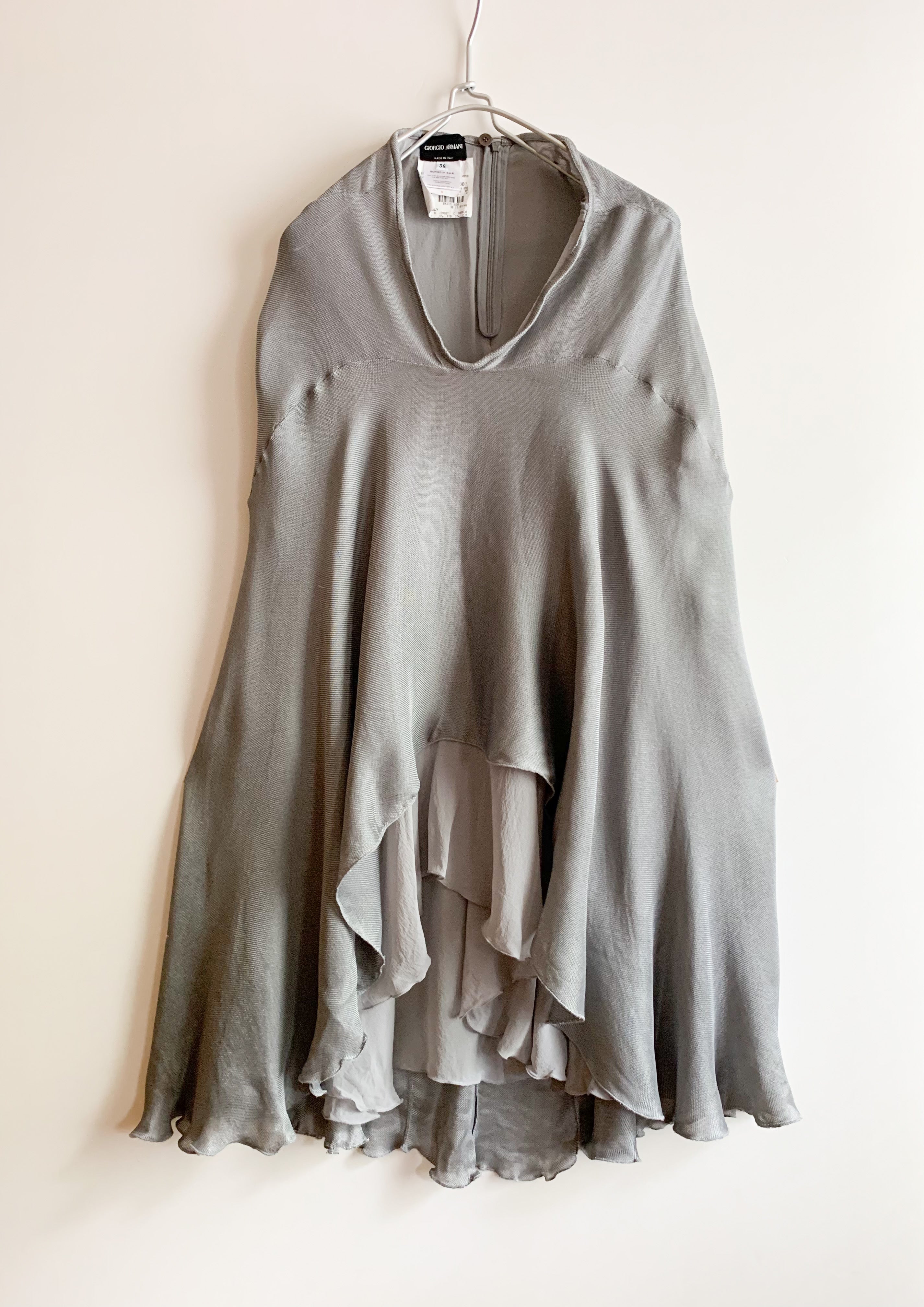 【 GIORGIO ARMANI 】Mesh Ponccho