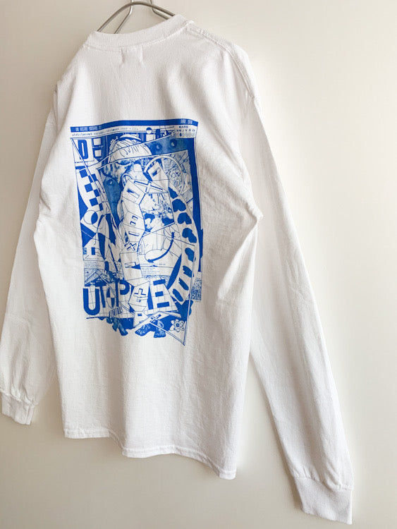 【 LANVIN en Bule × UTOPIE 】 Graphic art Long Sleeve T-shirts