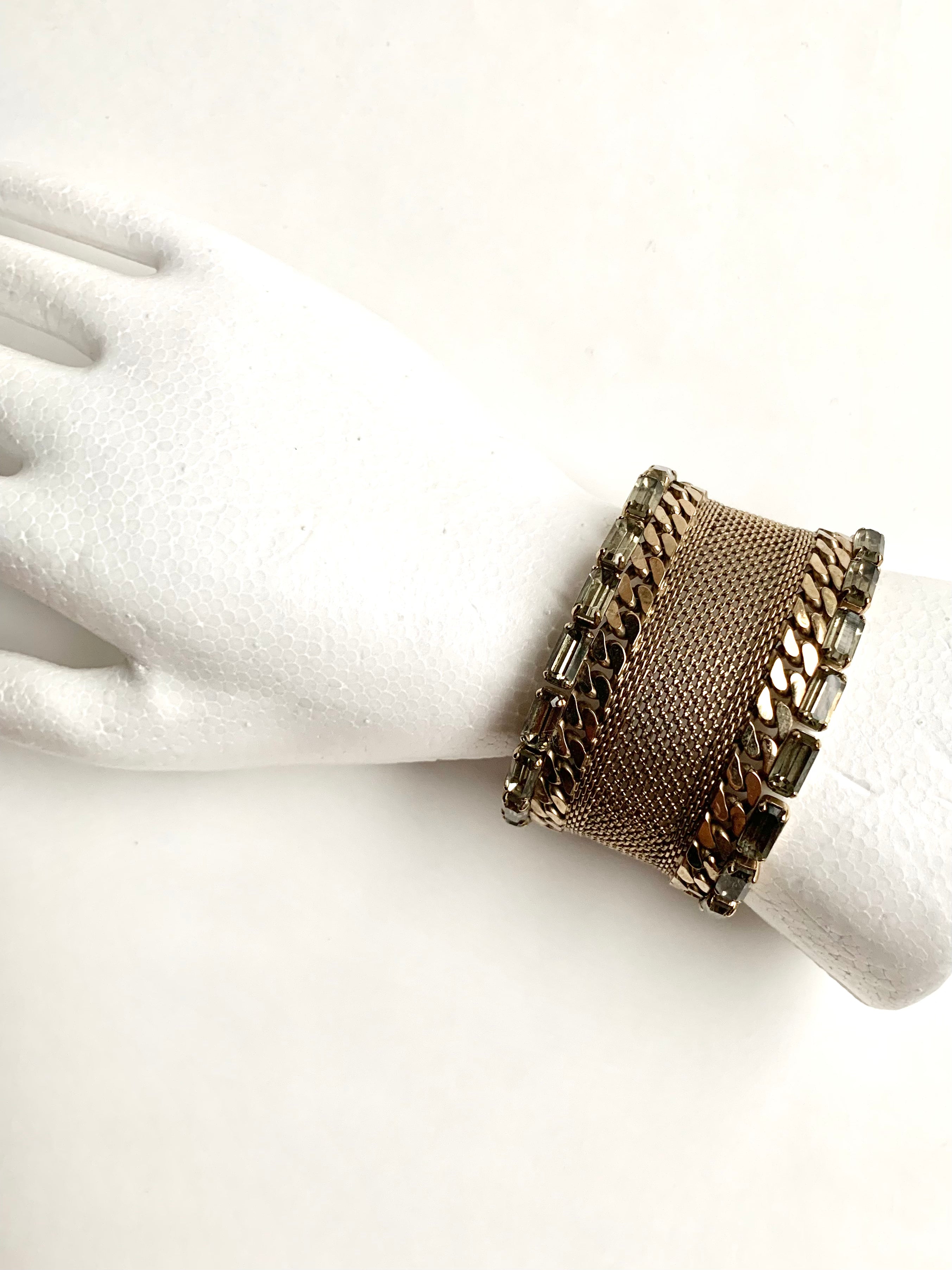 【 MARNI 】GOLD BIJOU BRACELET