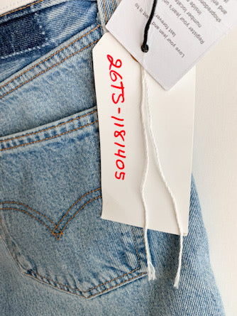 【 Re/done 】 Short Denim Pants