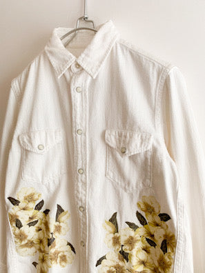 【 2014SS TOGA PULLA  】Flower Print Western Shirts